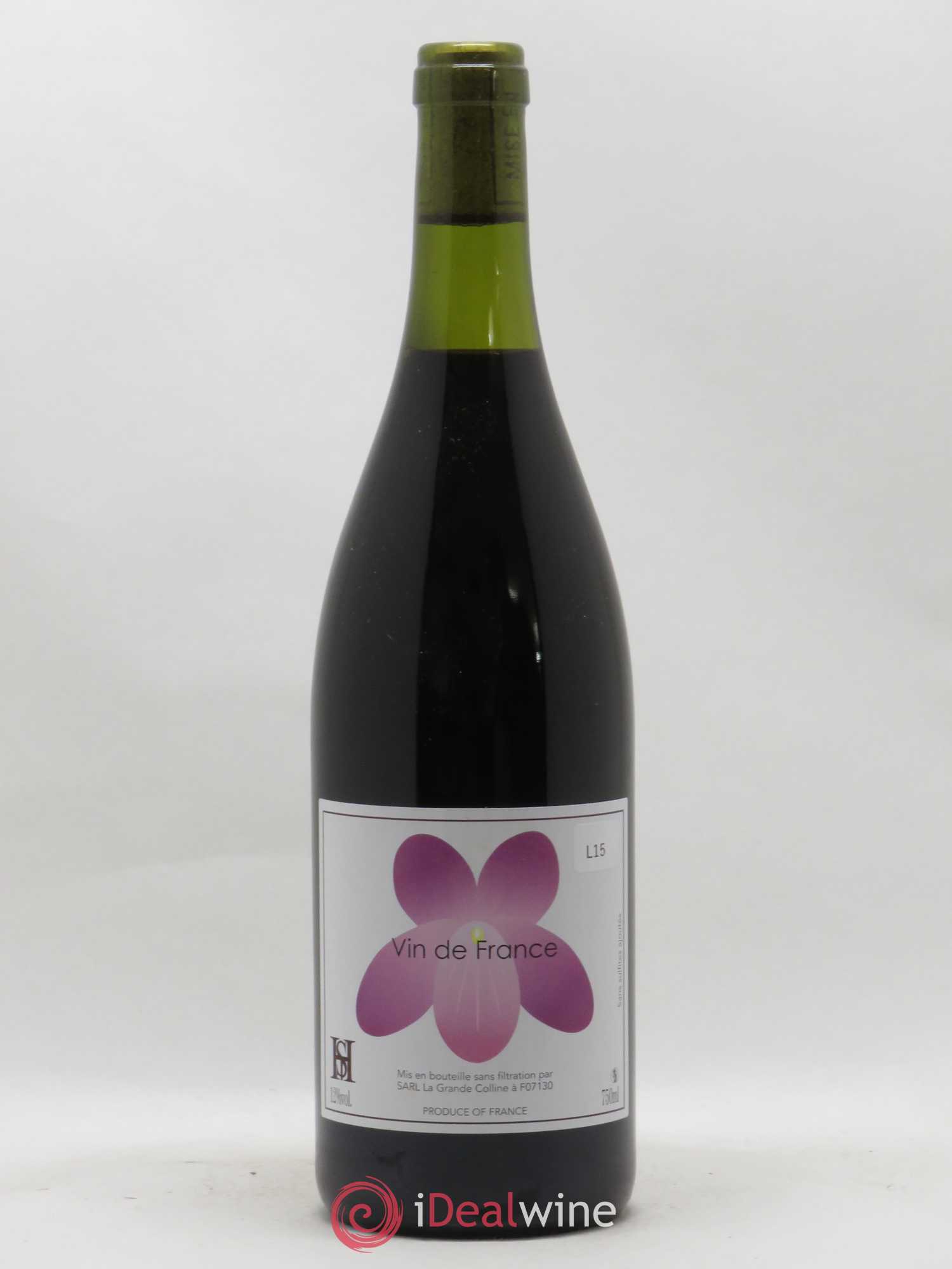 Vin de France (Ex Saint-Joseph) Hirotake Ooka - Domaine La Grande Colline 2015 - Lot de 1 bouteille - 0