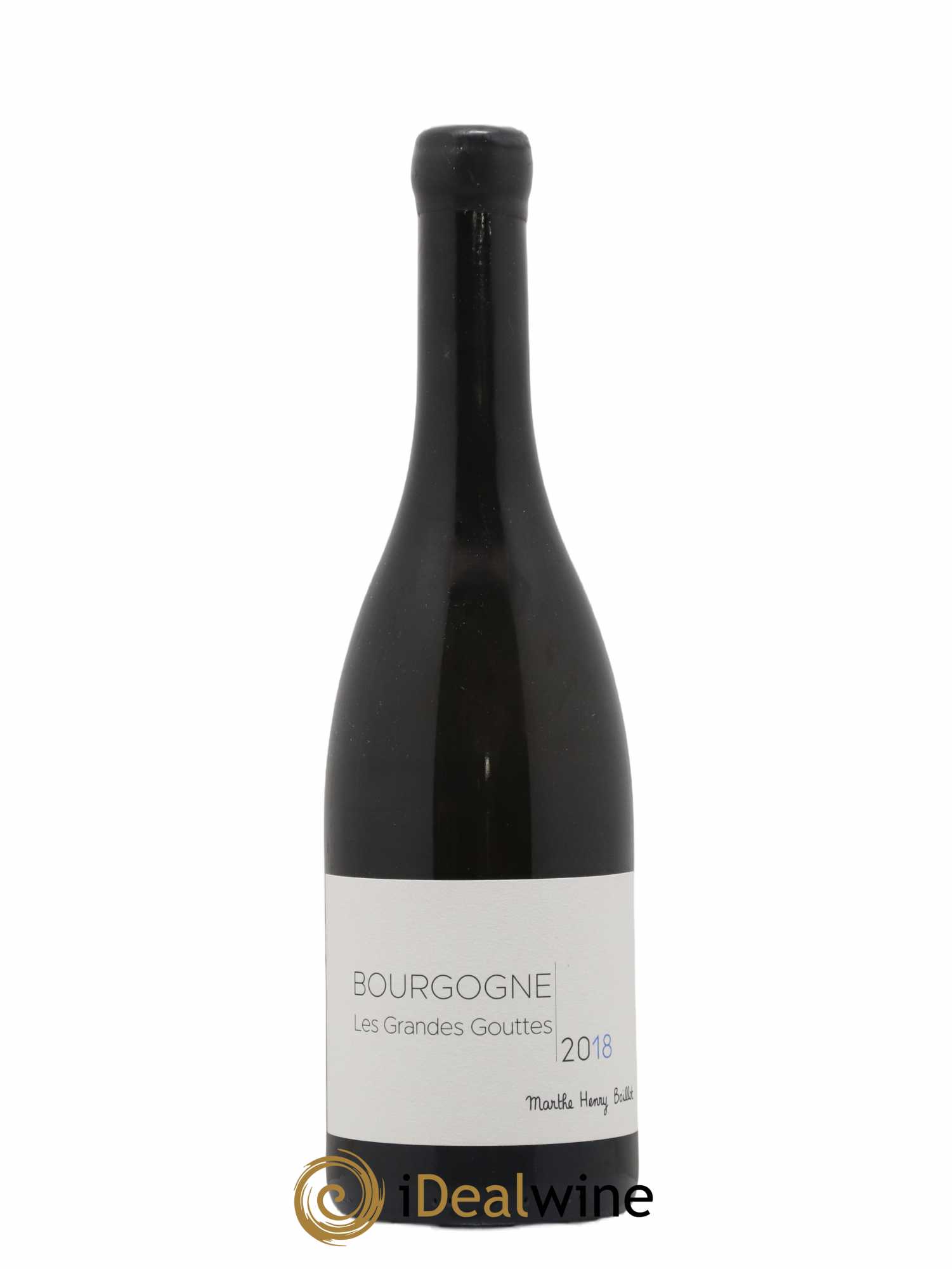 Bourgogne Les Grandes Gouttes Marthe Henry Boillot 2018 - Lot de 1 bouteille - 0