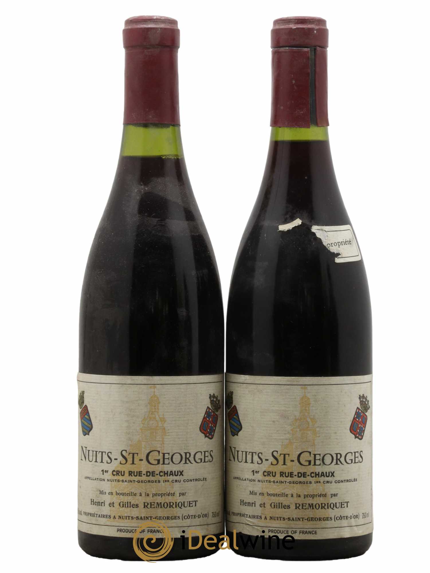 Nuits-Saint-Georges 1er Cru Rue De Chaux Remoriquet - Lot de 2 bouteilles - 0