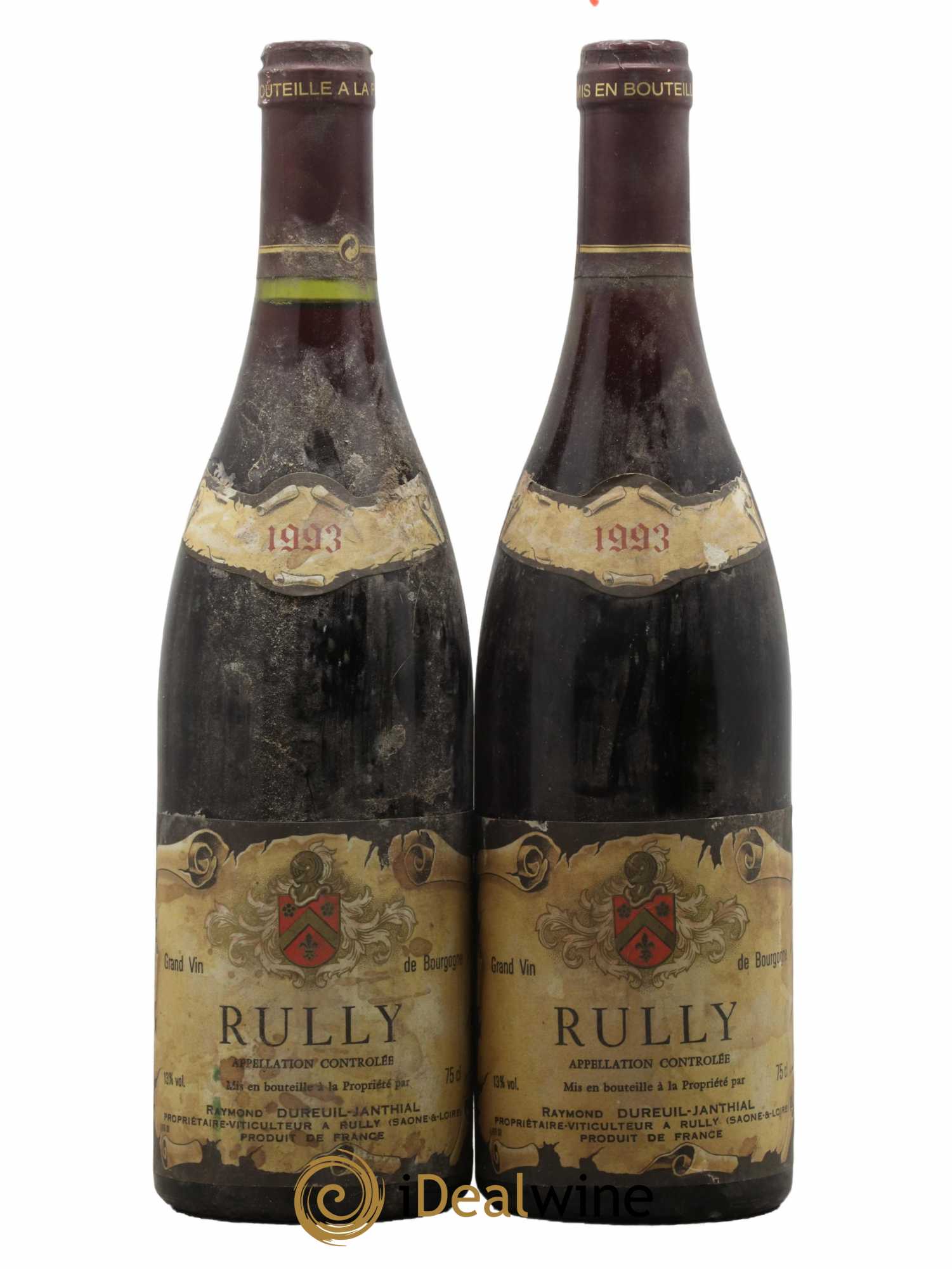 Rully Vincent Dureuil-Janthial 1993 - Posten von 2 Flaschen - 0