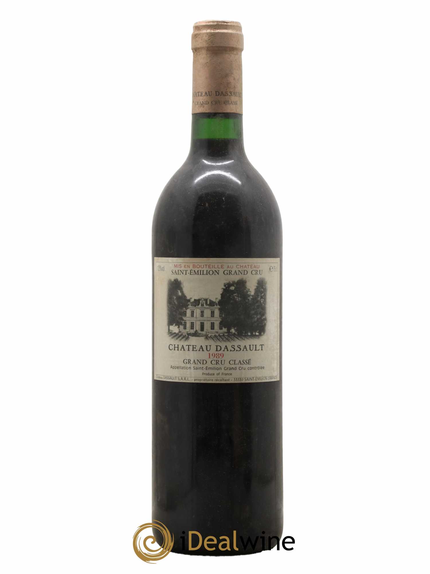 Château Dassault Grand Cru Classé 1989 - Lot de 1 bouteille - 0