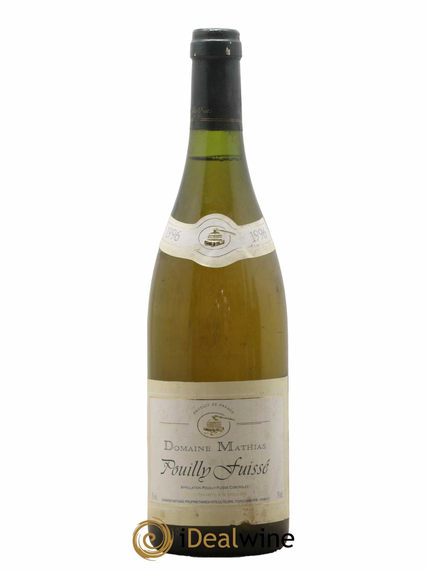 Pouilly-Fuissé Domaine Mathias 1996 - Lot de 1 bouteille - 0
