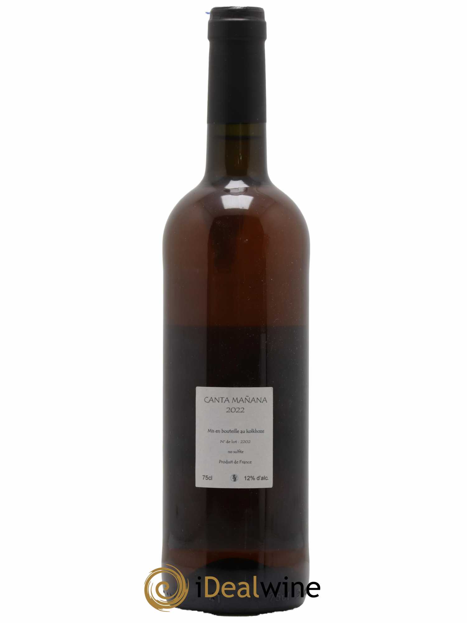 Vin de France Canta Manana Les Vins du Cabanon - Alain Castex 2022 - Lot de 1 bouteille - 1