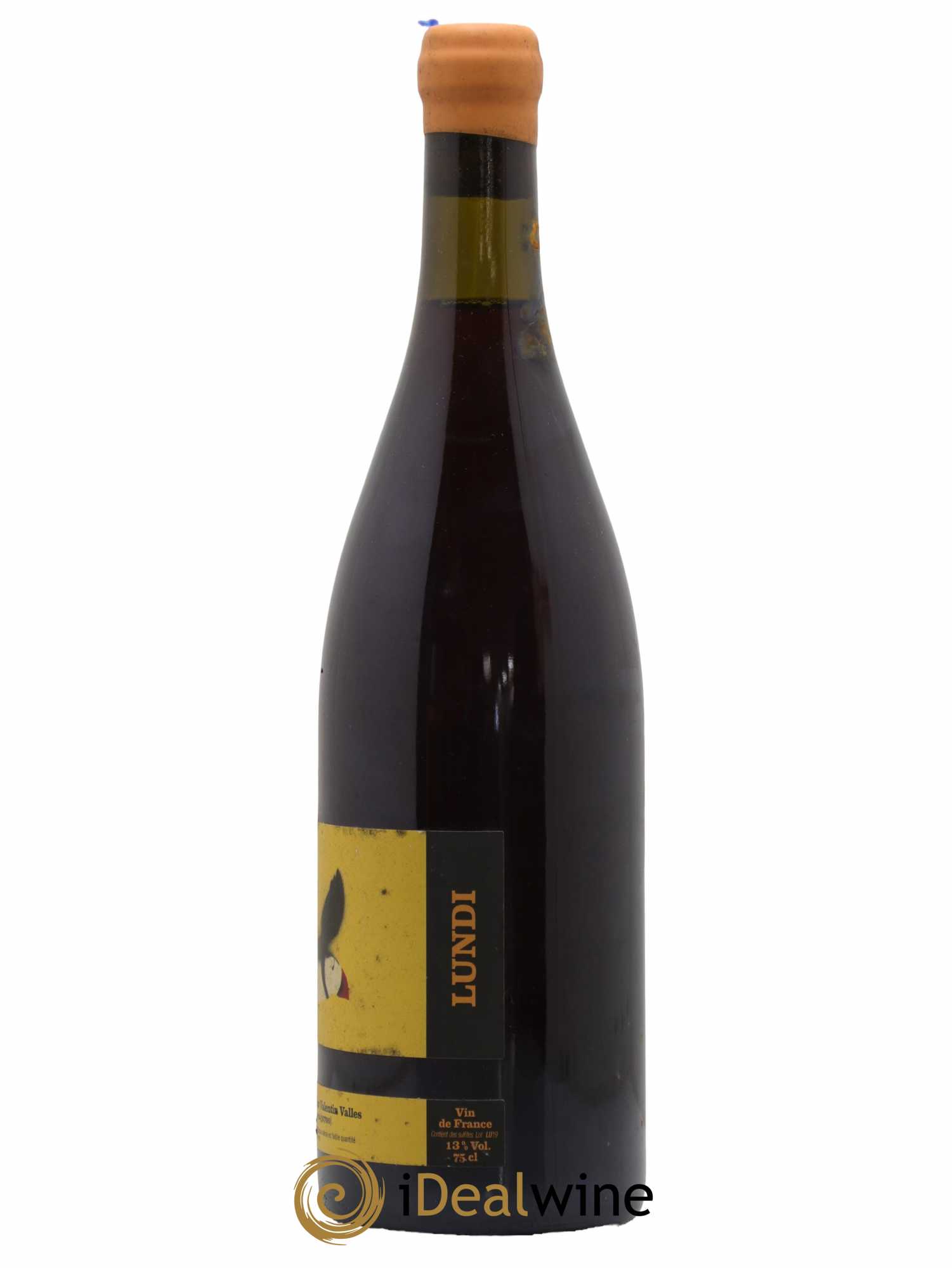 Vin de France Lundi Valentin Vallés 2019 - Lot de 1 bouteille - 1