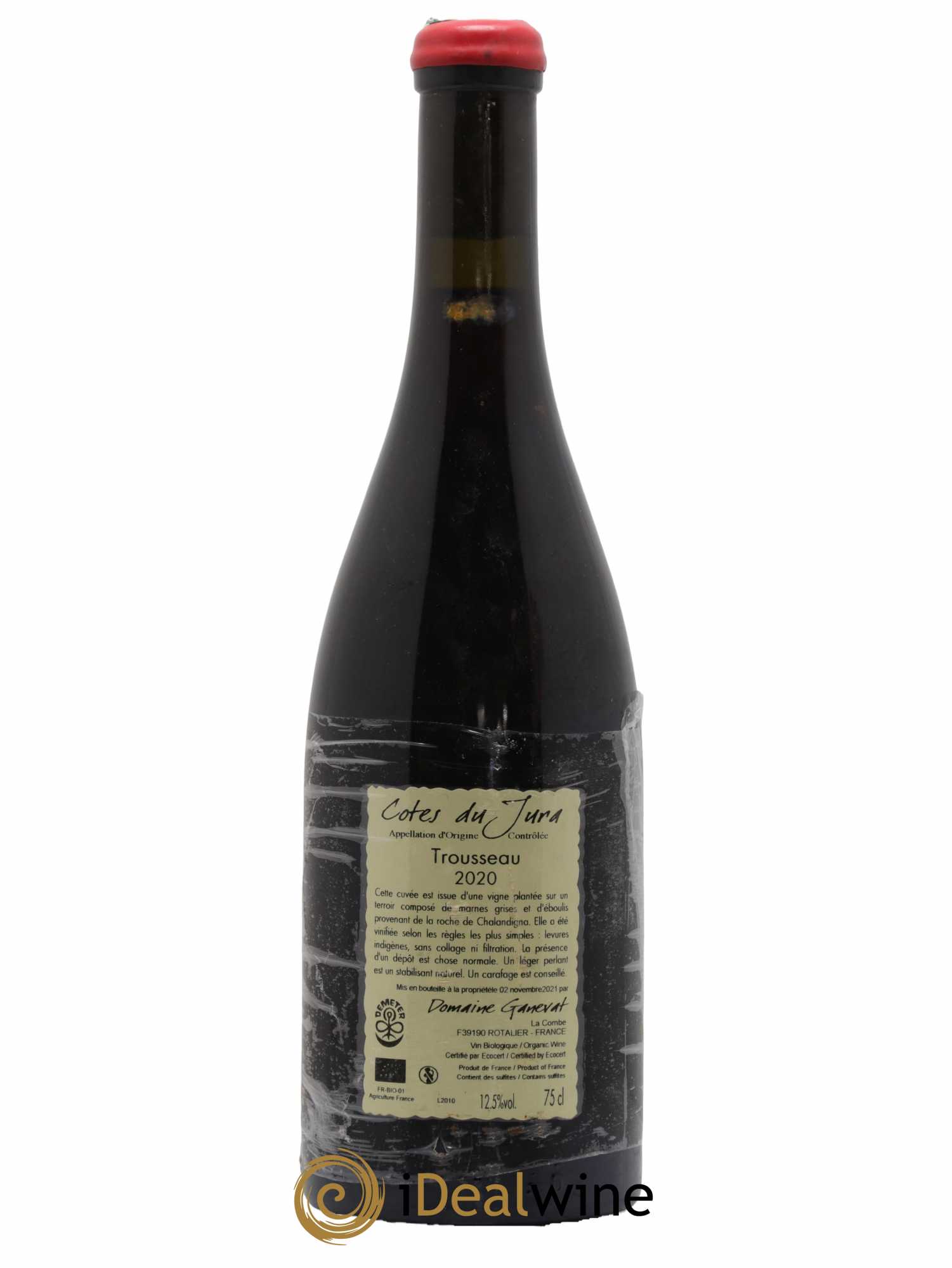 Côtes du Jura Plein Sud Jean-François Ganevat (Domaine) 2020 - Lot de 1 bouteille - 1