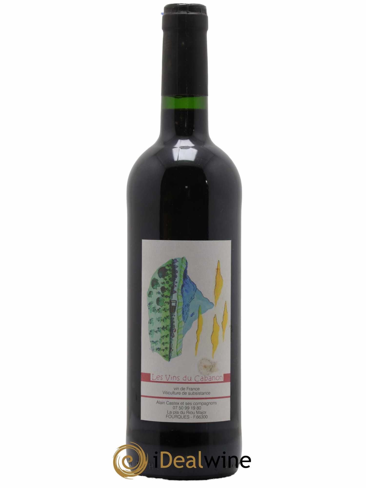 Vin de France Poudre d'Escampette Les Vins du Cabanon - Alain Castex 2021 - Lot de 1 bouteille - 0