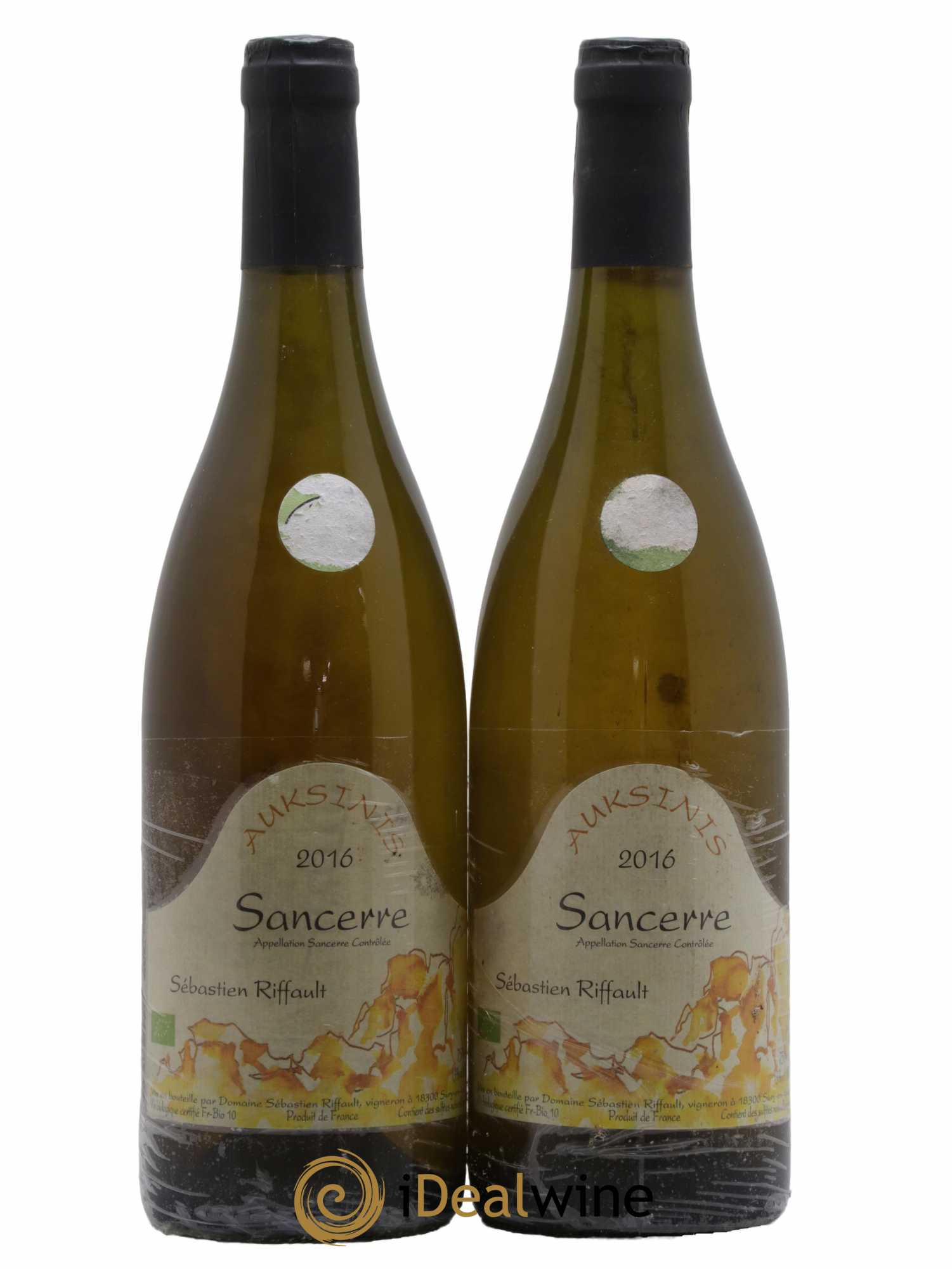 Sancerre Auksinis Domaine Sébastien Riffault 2016 - Lot de 2 bouteilles - 0
