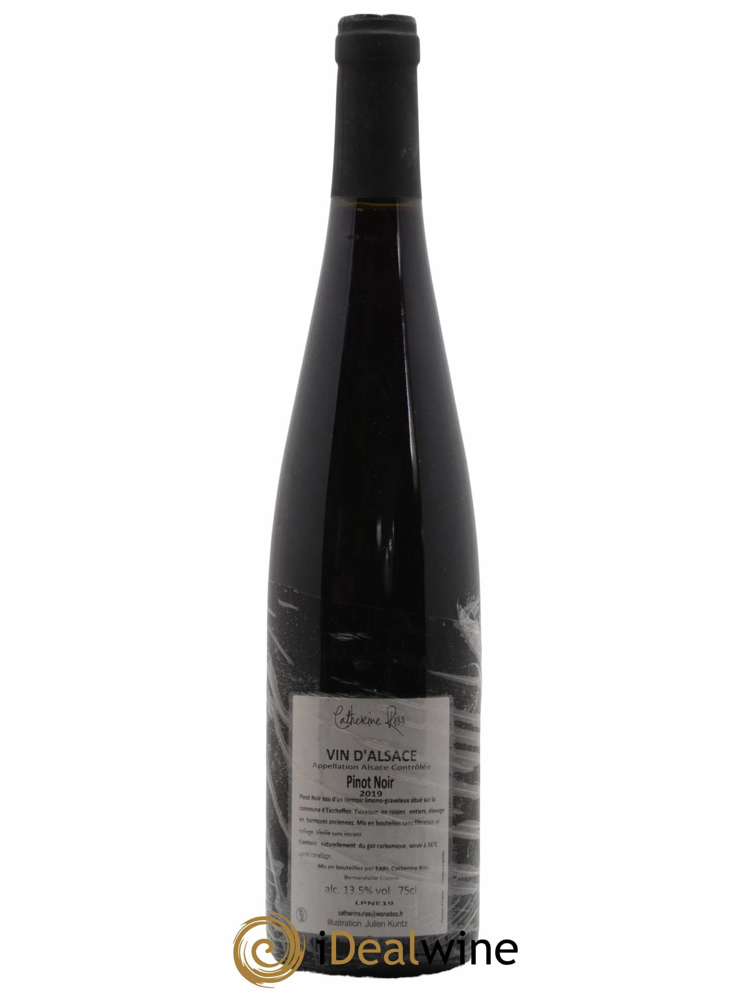 Alsace Libre Comme l'Air Domaine Catherine Riss 2019 - Lot de 1 bouteille - 1