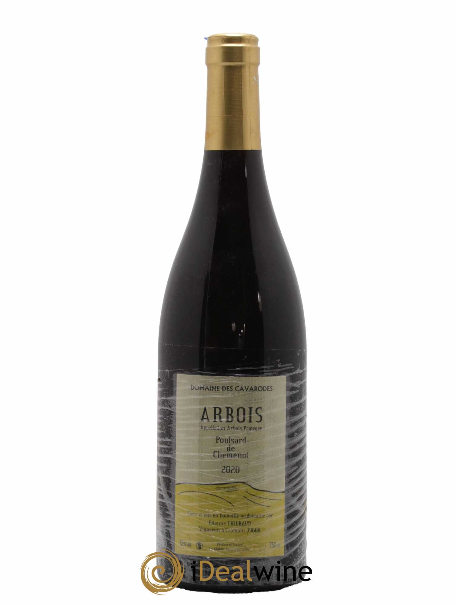Arbois Poulsard de Chemenot Cavarodes (Domaine des) - Etienne Thiébaud 2020 - Lot de 1 bouteille - 0
