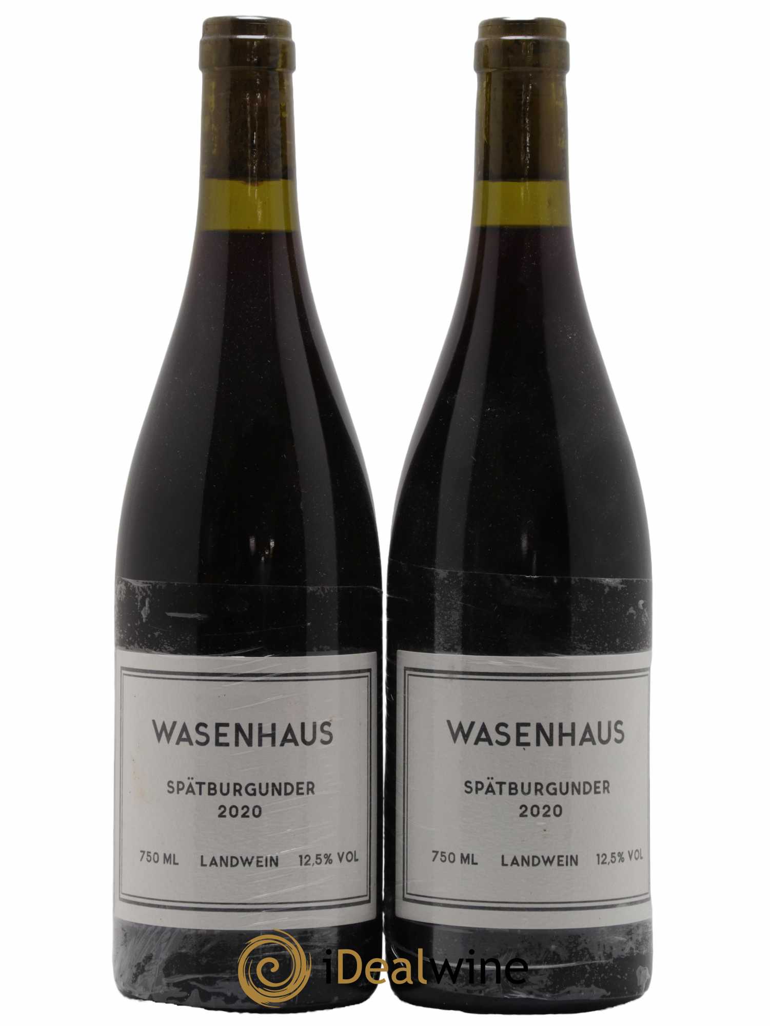 Allemagne Landwein Spatburgunder Wasenhaus 2020 - Lot de 2 bouteilles - 0