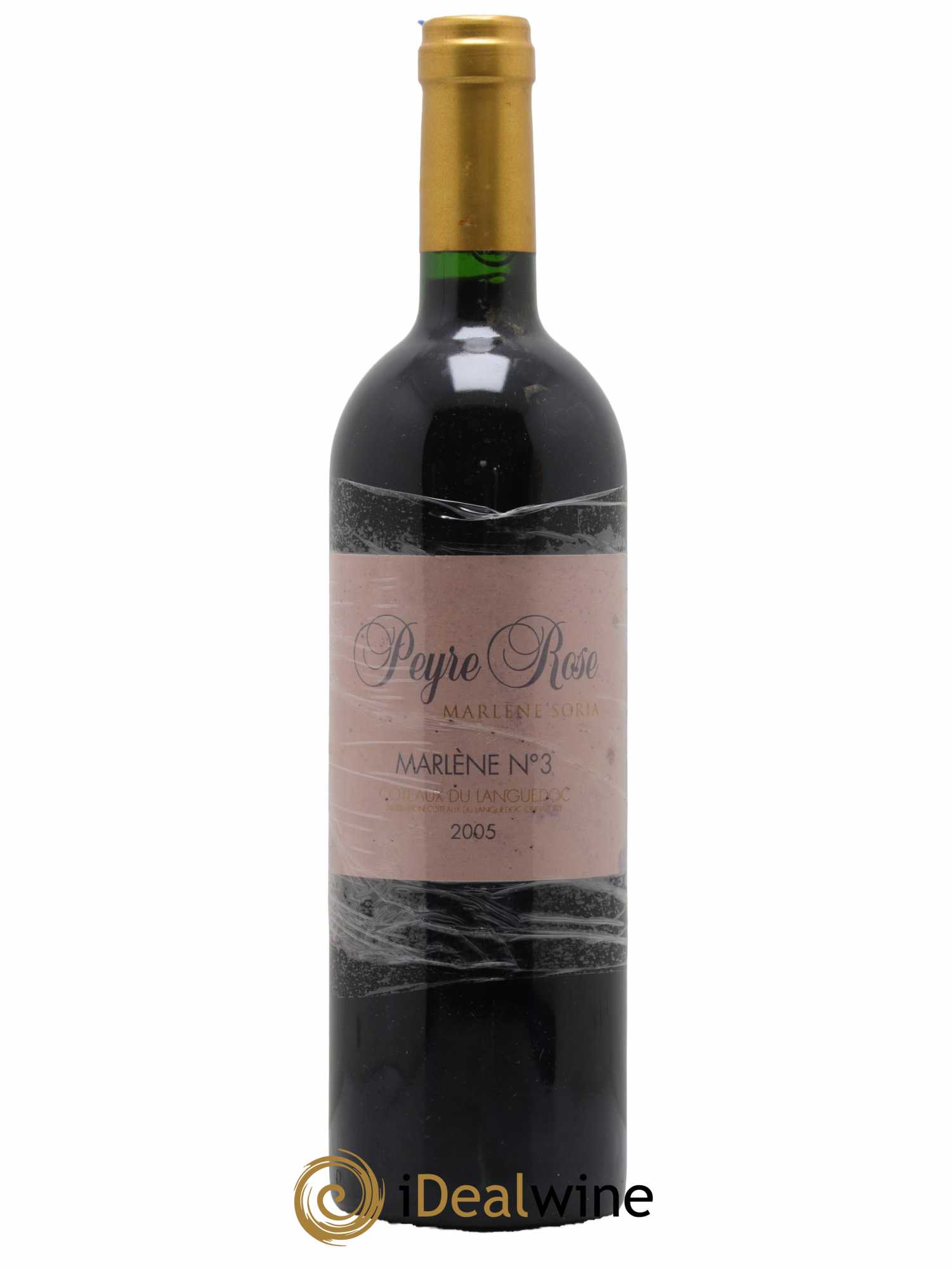 Vin de France (anciennement Coteaux du Languedoc) Peyre Rose Marlène n°3 Marlène Soria 2005 - Lot de 1 bouteille - 0