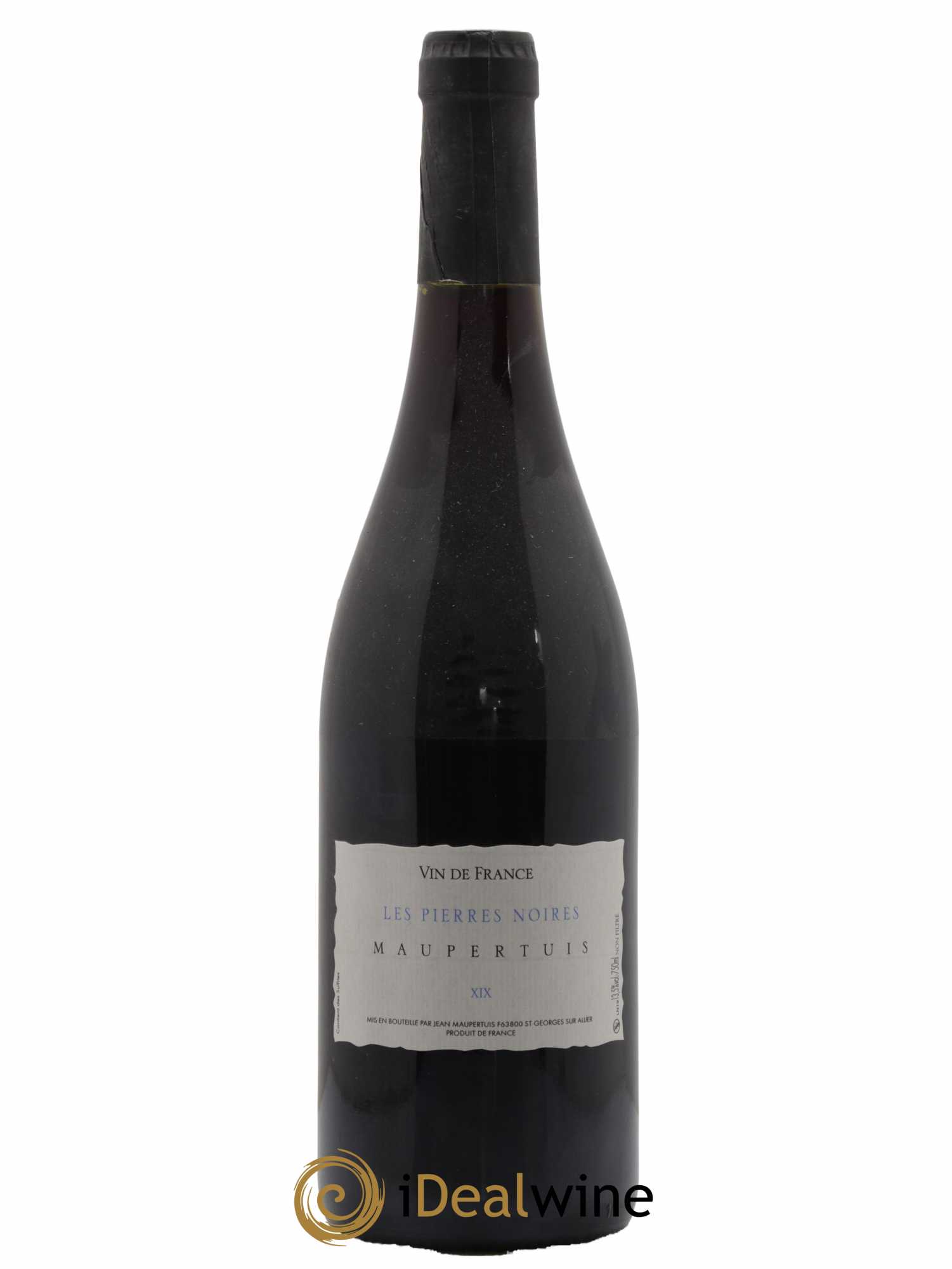 Vin de France Les Pierres Noires Jean Maupertuis 2019 - Lot de 1 bouteille - 0