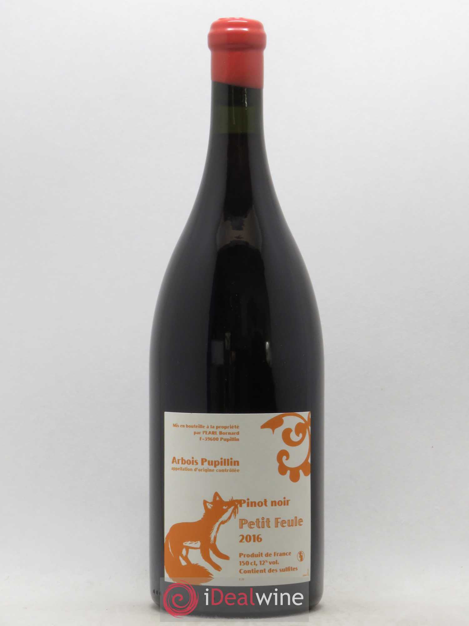 Arbois Pupillin Pinot Noir Petit Feule Bornard 2016 - Posten von 1 Magnum - 0