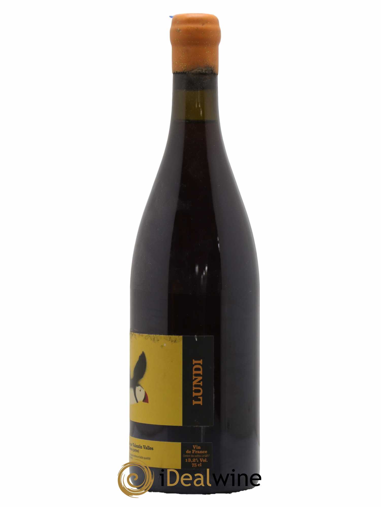 Vin de France Lundi Valentin Vallés 2017 - Lot de 1 bouteille - 1