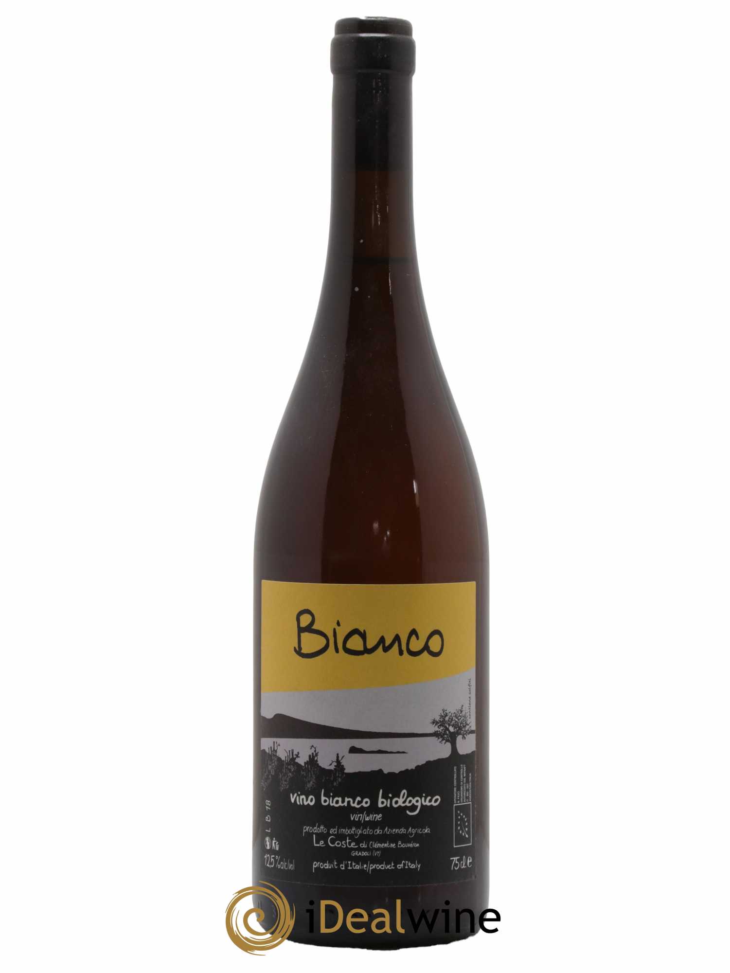 Italie Bianco Le Coste 2018 - Lot de 1 bouteille - 0