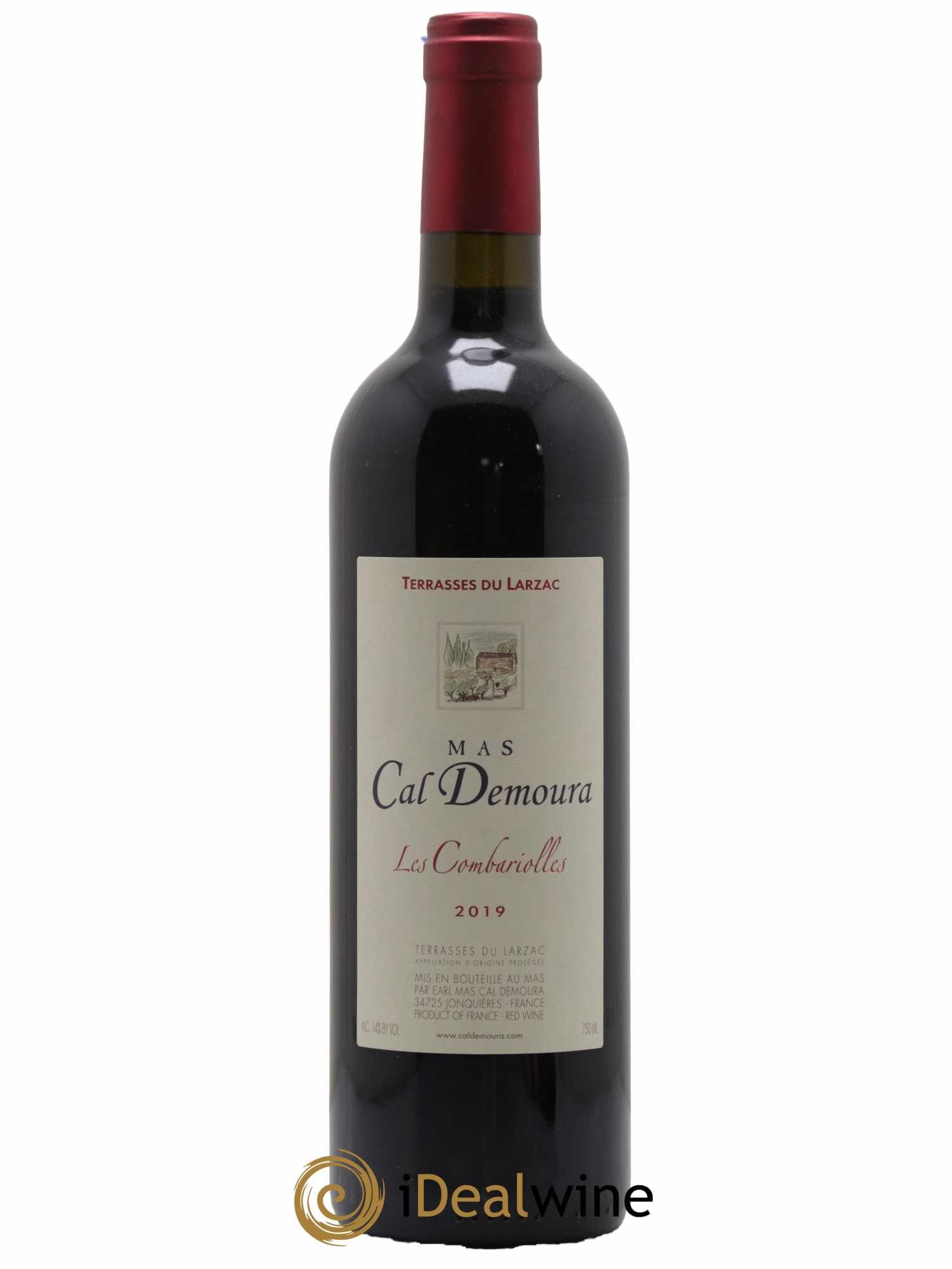 Terrasses du Larzac Les Combariolles Mas Cal Demoura 2019 - Lot de 1 bouteille - 0