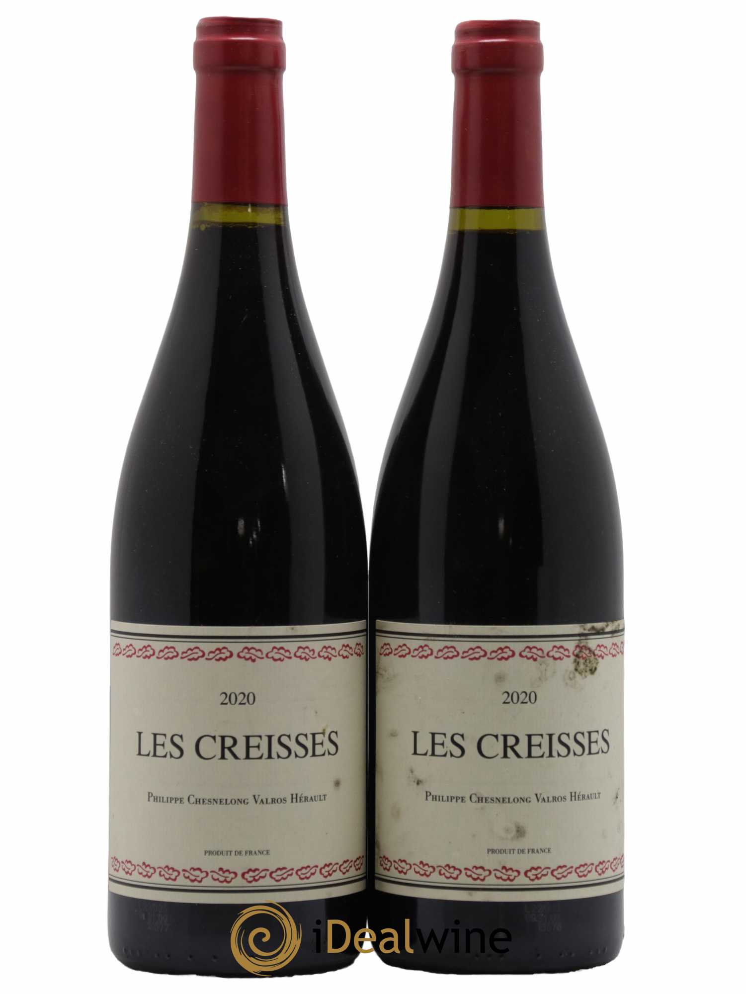Vin de France Les Creisses Les Creisses (Domaine) 2020 - Lot de 2 bouteilles - 0