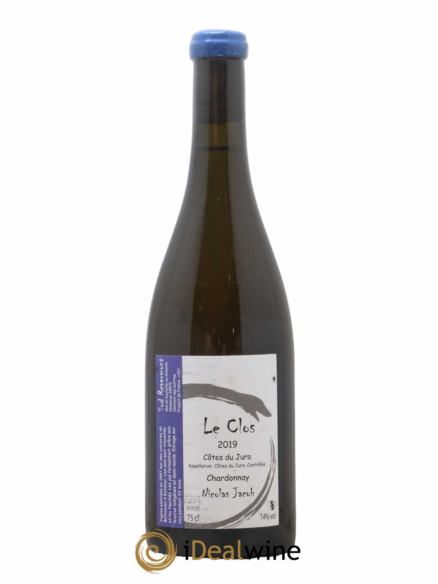 Côtes du Jura Chardonnay Le Clos Nicolas Jacob 2019 - Lot de 1 bouteille - 0