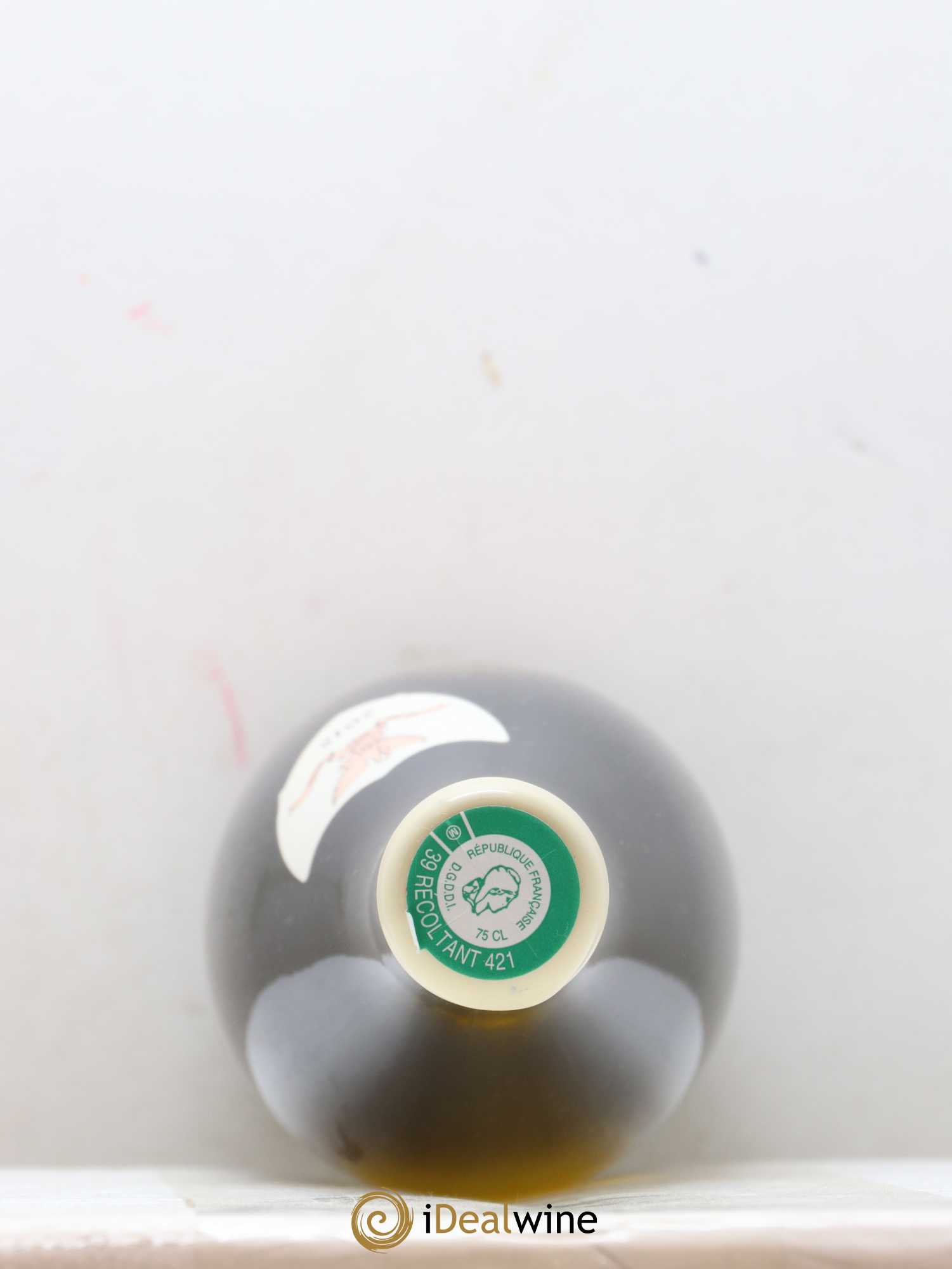 Arbois-Pupillin Chardonnay élevage prolongé (cire blanche) Overnoy-Houillon (Domaine) 2015 - Lot de 1 bouteille - 1