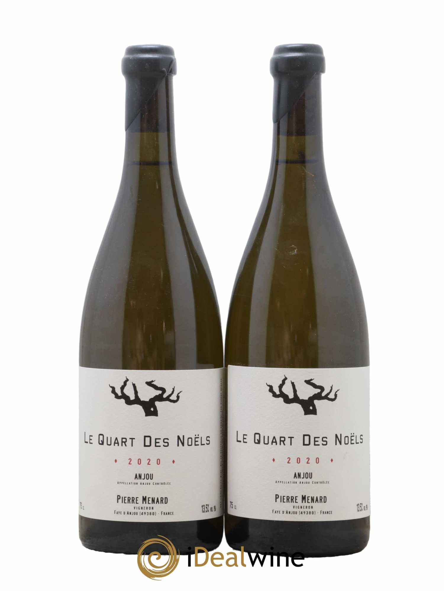 Anjou Le Quart des Noëls Pierre Ménard 2020 - Lot de 2 bouteilles - 0