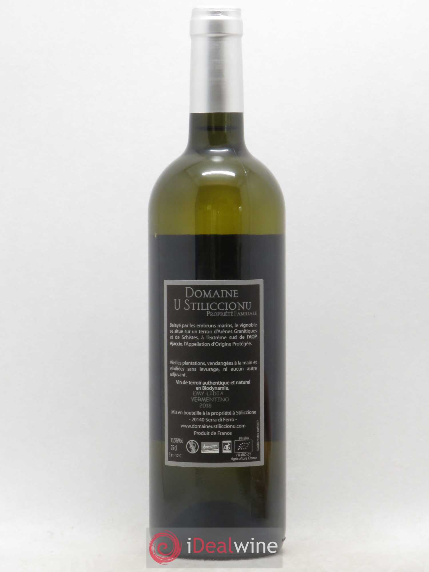 Ajaccio U Stiliccione Emy Lidia Sebastien Poly (sans prix de réserve) 2018 - Posten von 1 Flasche - 1