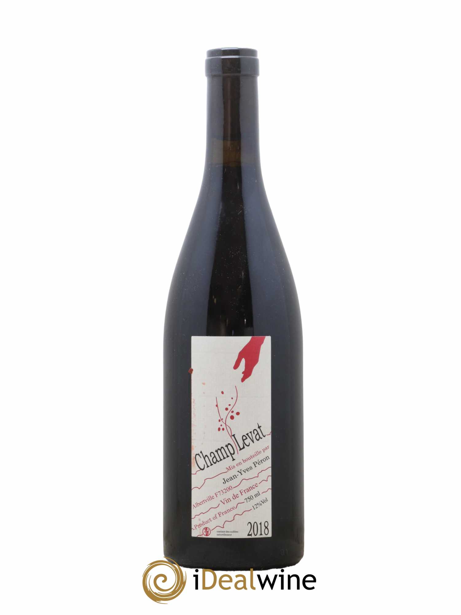 Vin de France Champ Levat Jean-Yves Péron 2018 - Lot de 1 bouteille - 0