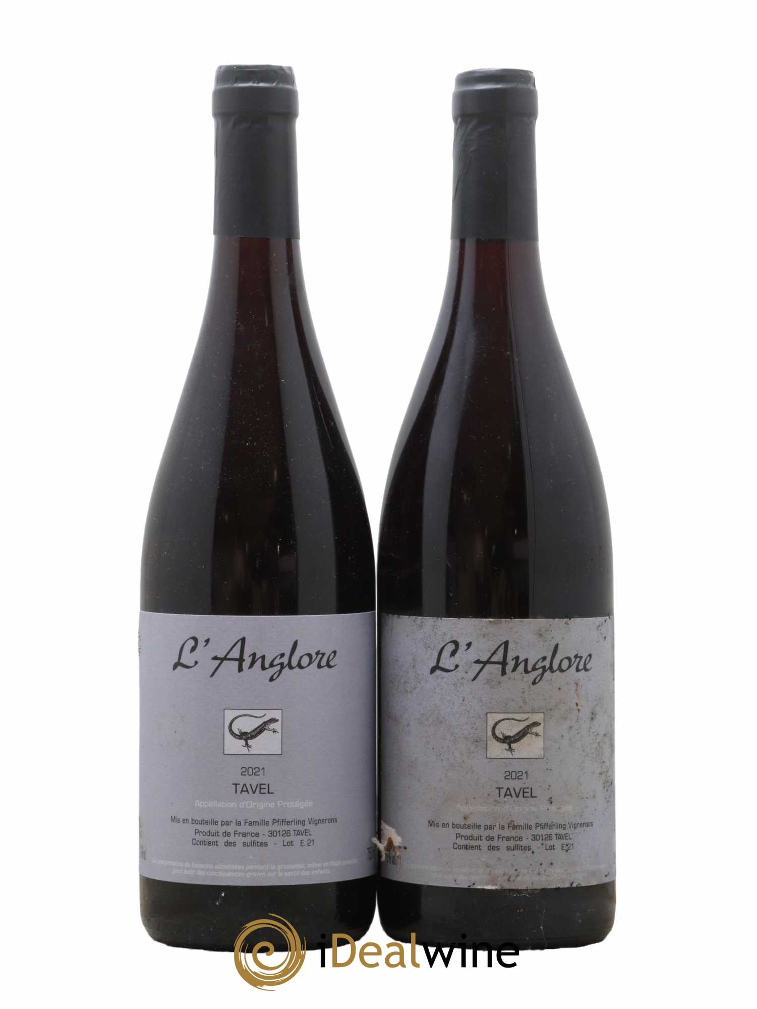 Tavel L'Anglore 2021 - Lot de 2 bouteilles - 0