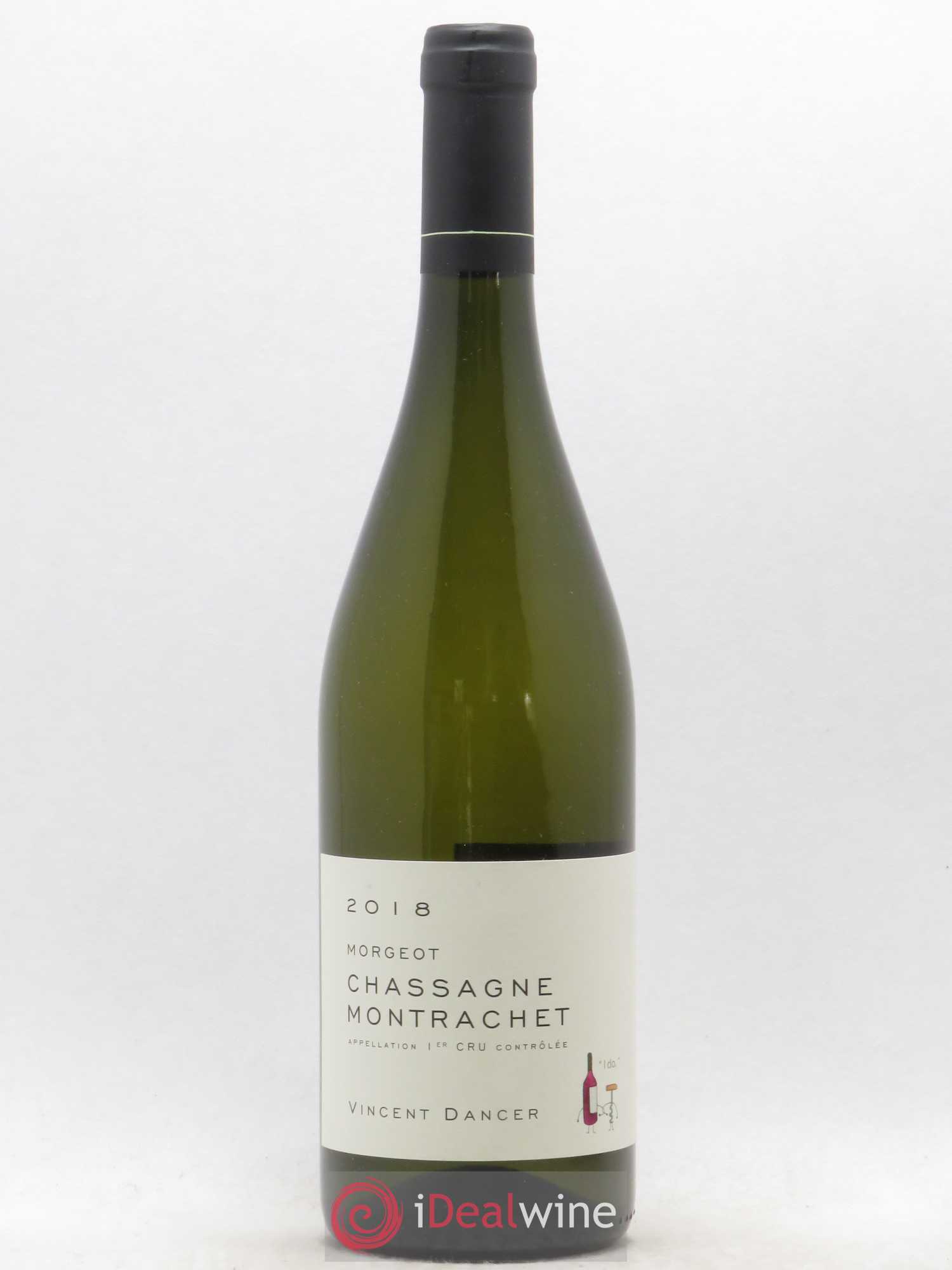 Chassagne-Montrachet 1er Cru Morgeot Vincent Dancer 2018 - Lot de 1 bouteille - 0