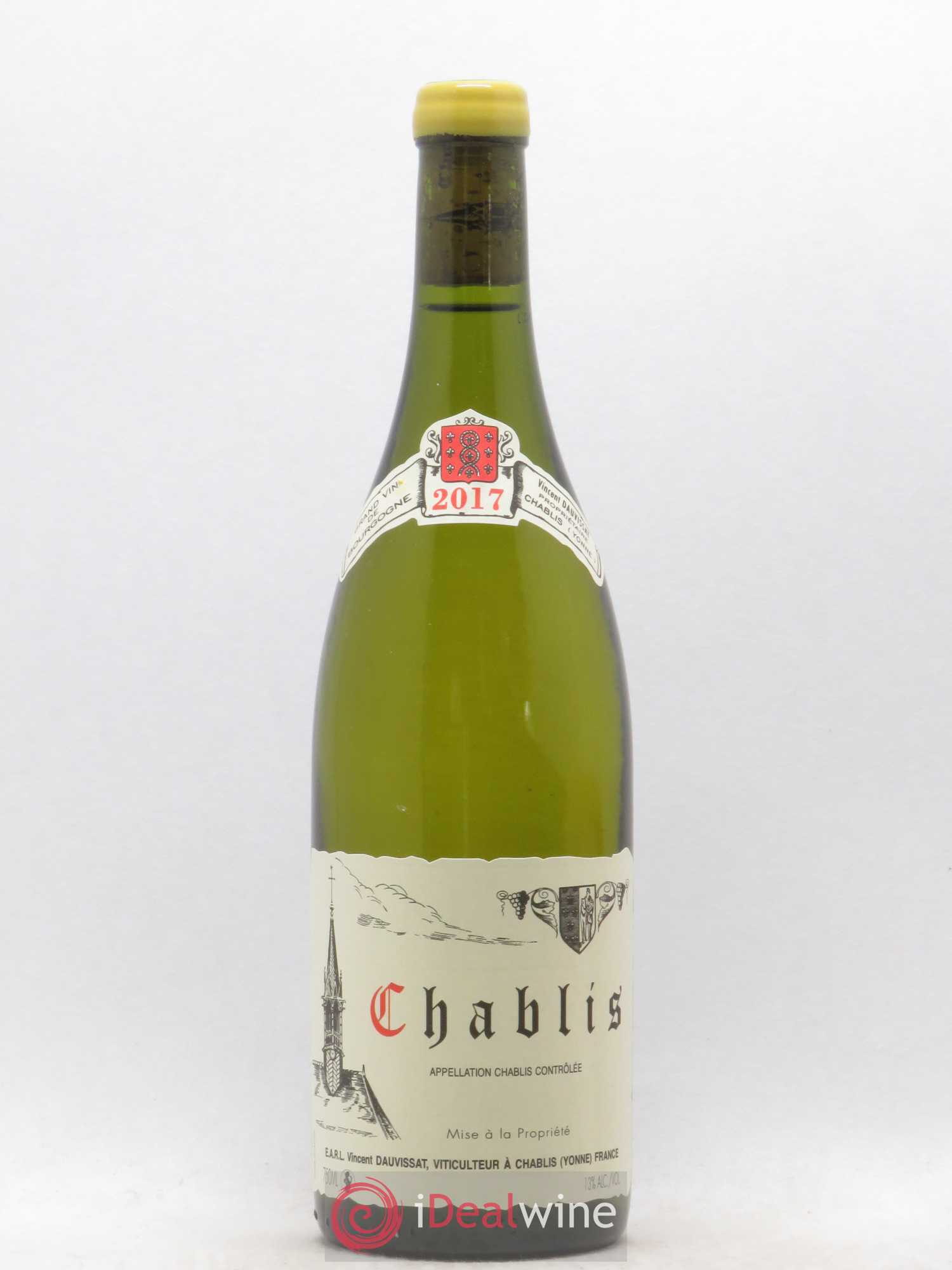 Chablis Vincent Dauvissat (Domaine) 2017 - Lot de 1 bouteille - 0
