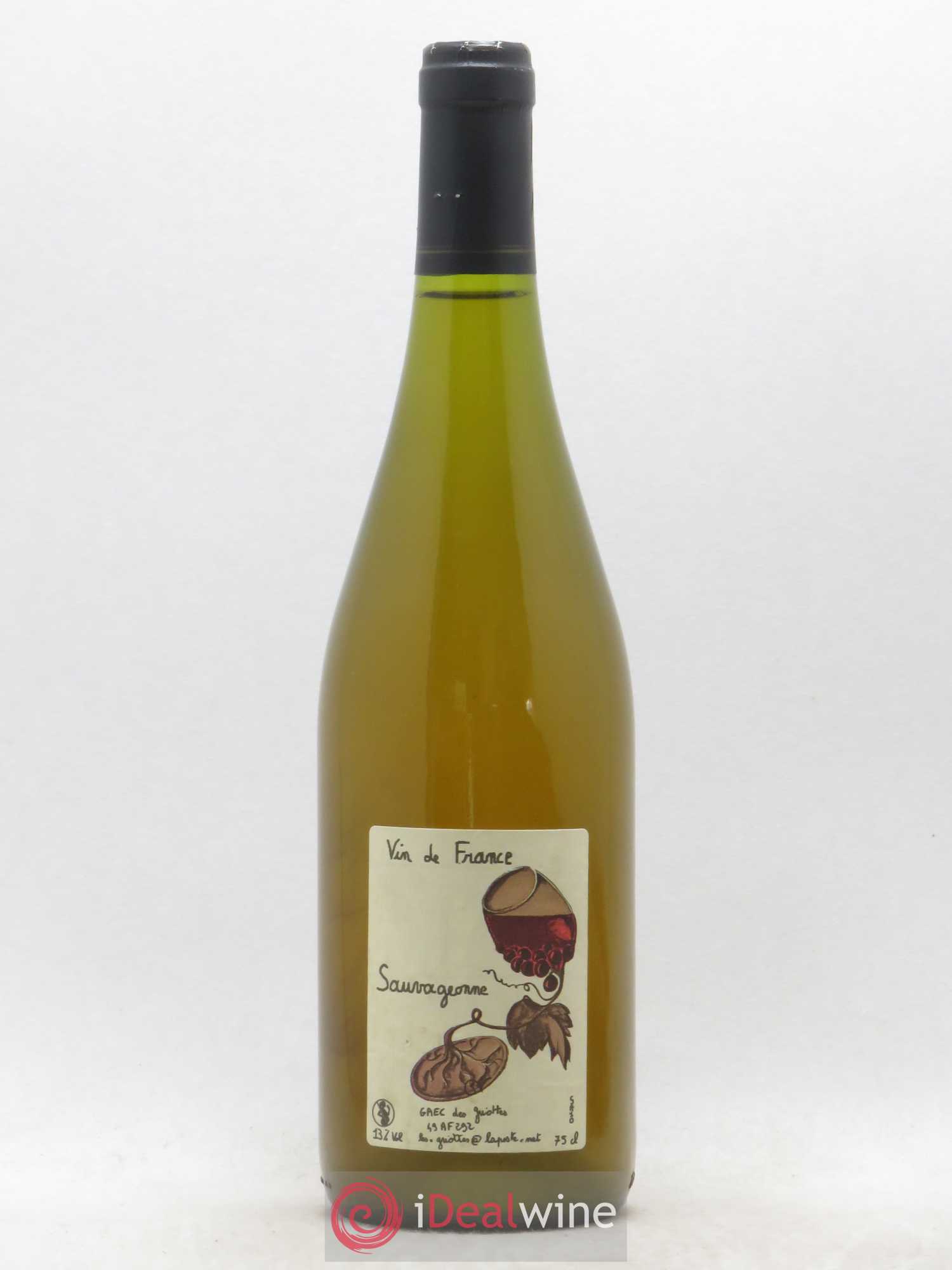 Vin de France Sauvageonne Domaine des Griottes 2010 - Posten von 1 Flasche - 0