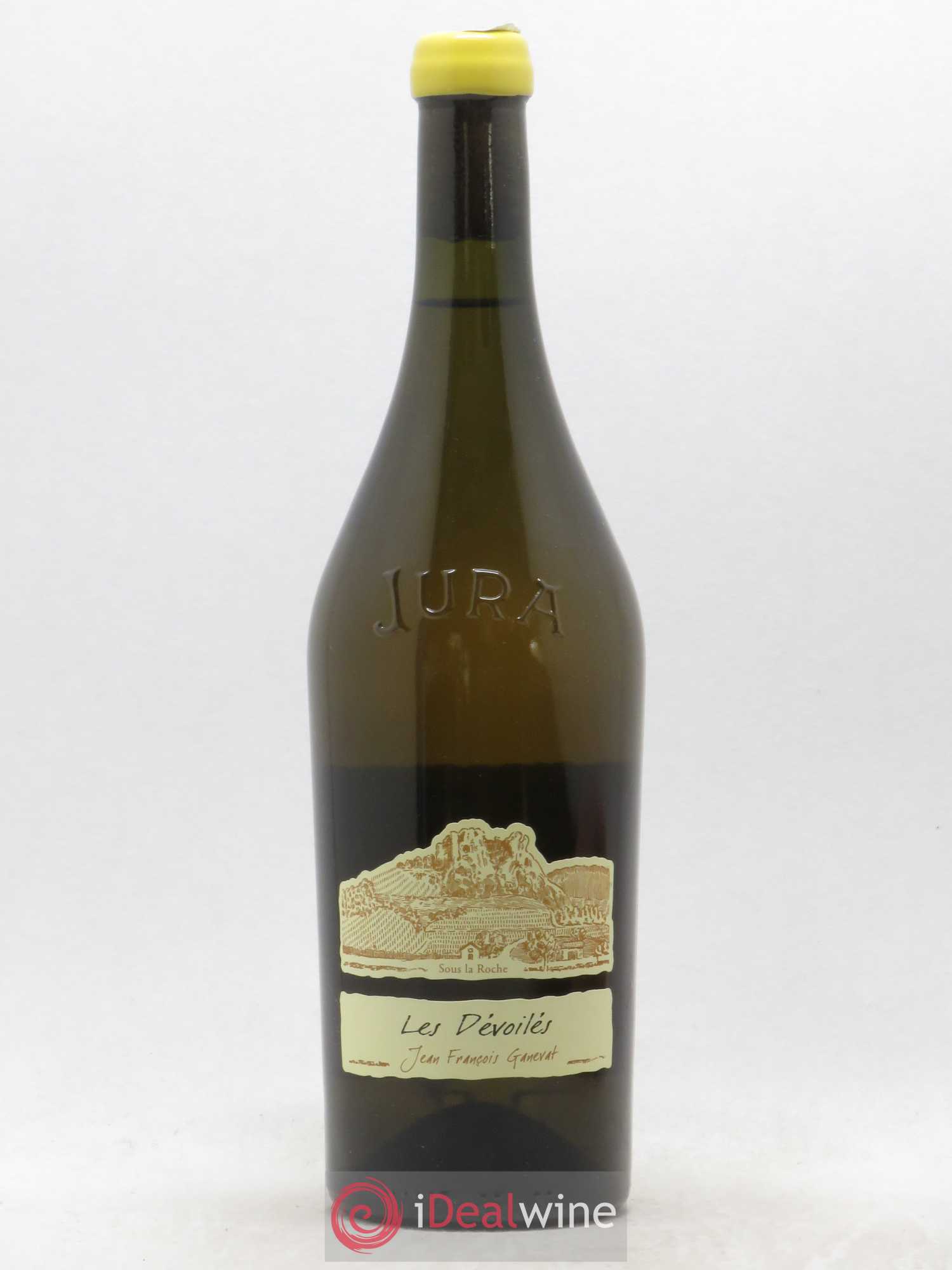 Côtes du Jura Chardonnay Les Dévoilés Jean Francois Ganevat 2012 - Posten von 1 Flasche - 0