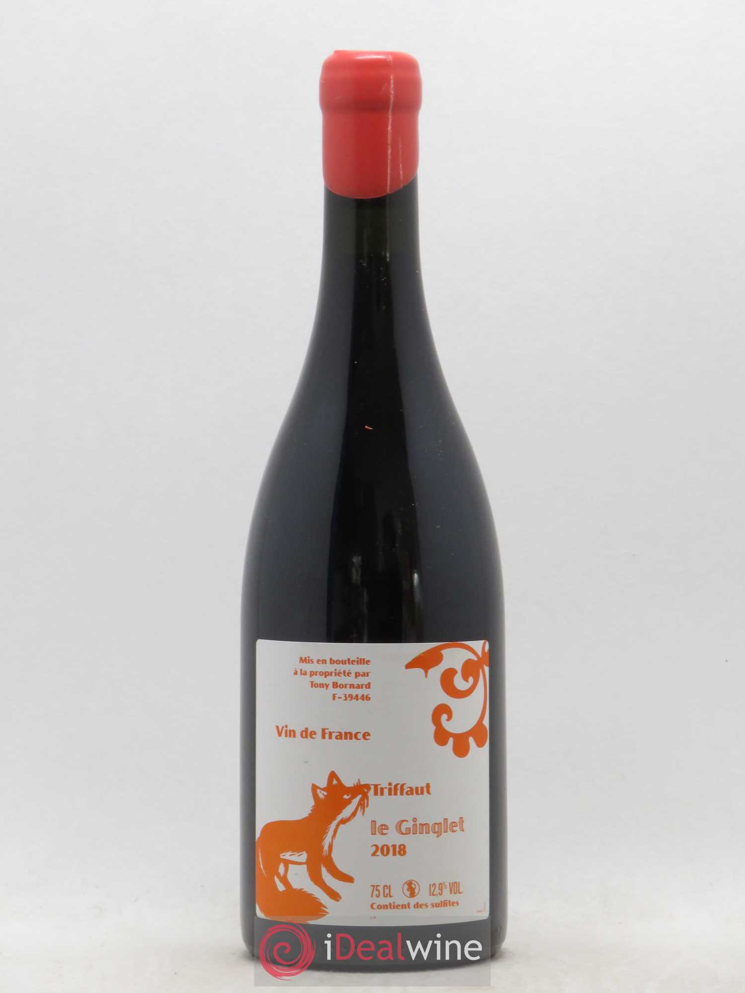Vin de France Triffaut Le Ginglet Philippe Bornard 2018 - Posten von 1 Flasche - 0