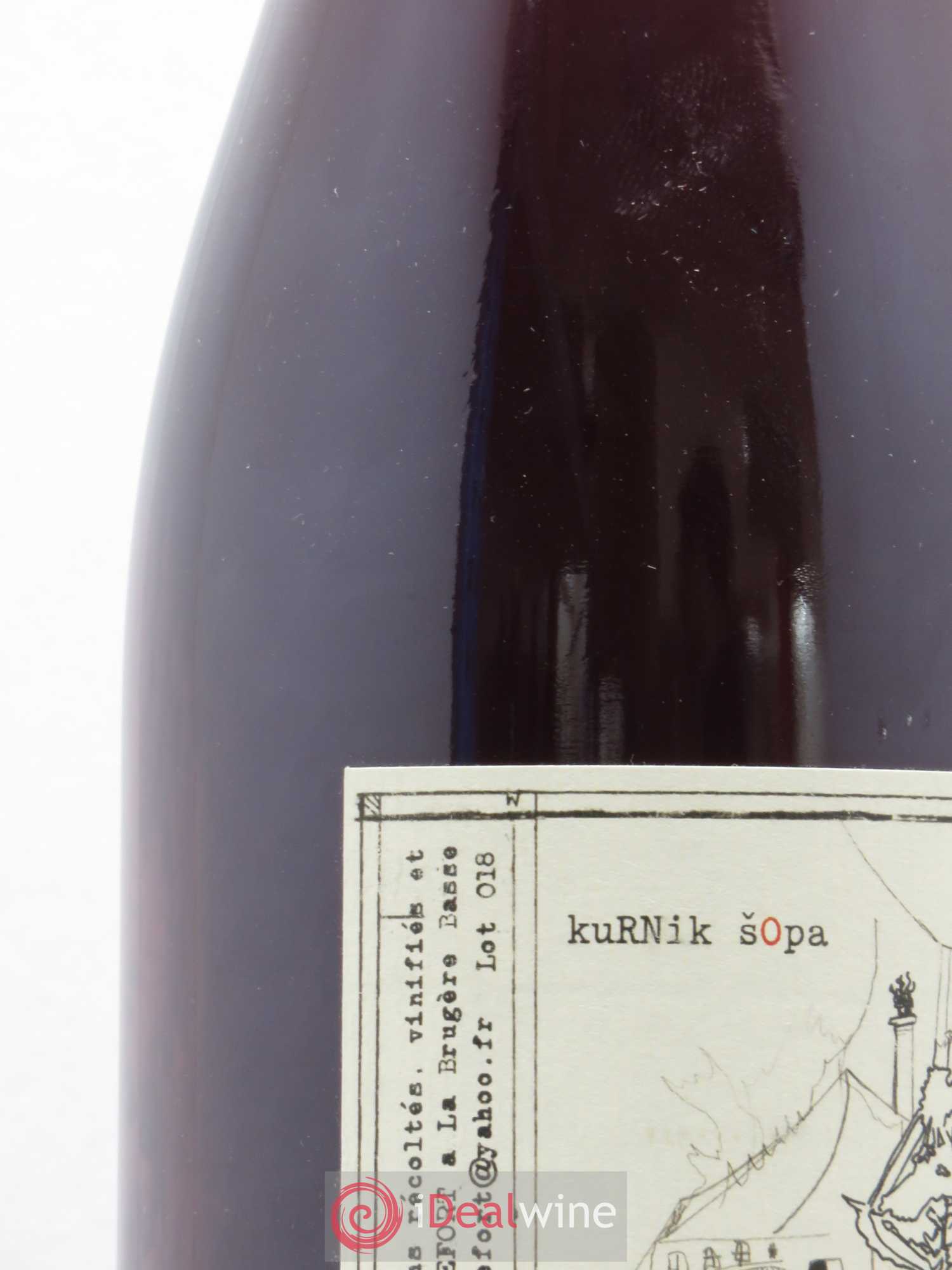 Vin de France Kurnik Sopa Aurélien Lefort 2018 - Lot de 1 bouteille - 1