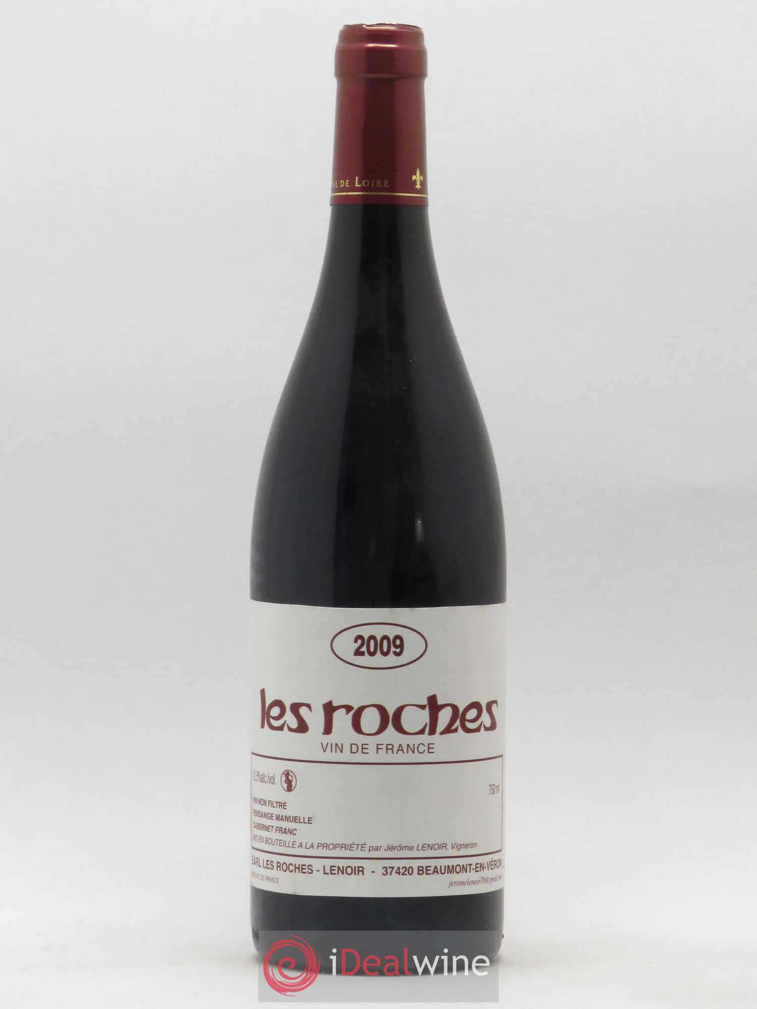 Vin de France Les Roches Lenoir 2009 - Lot de 1 bouteille - 0