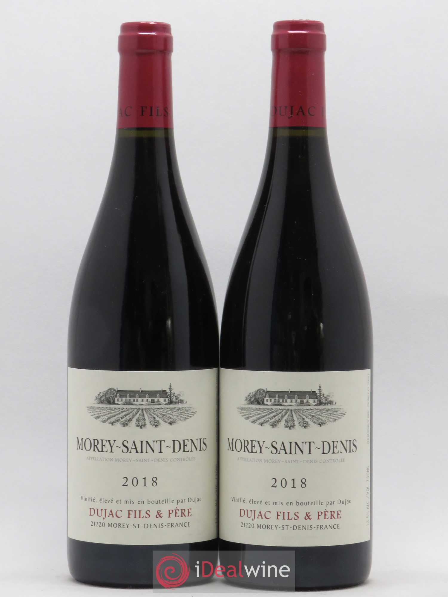 Morey-Saint-Denis Dujac Fils et Père 2018 - Lot de 2 bouteilles - 0