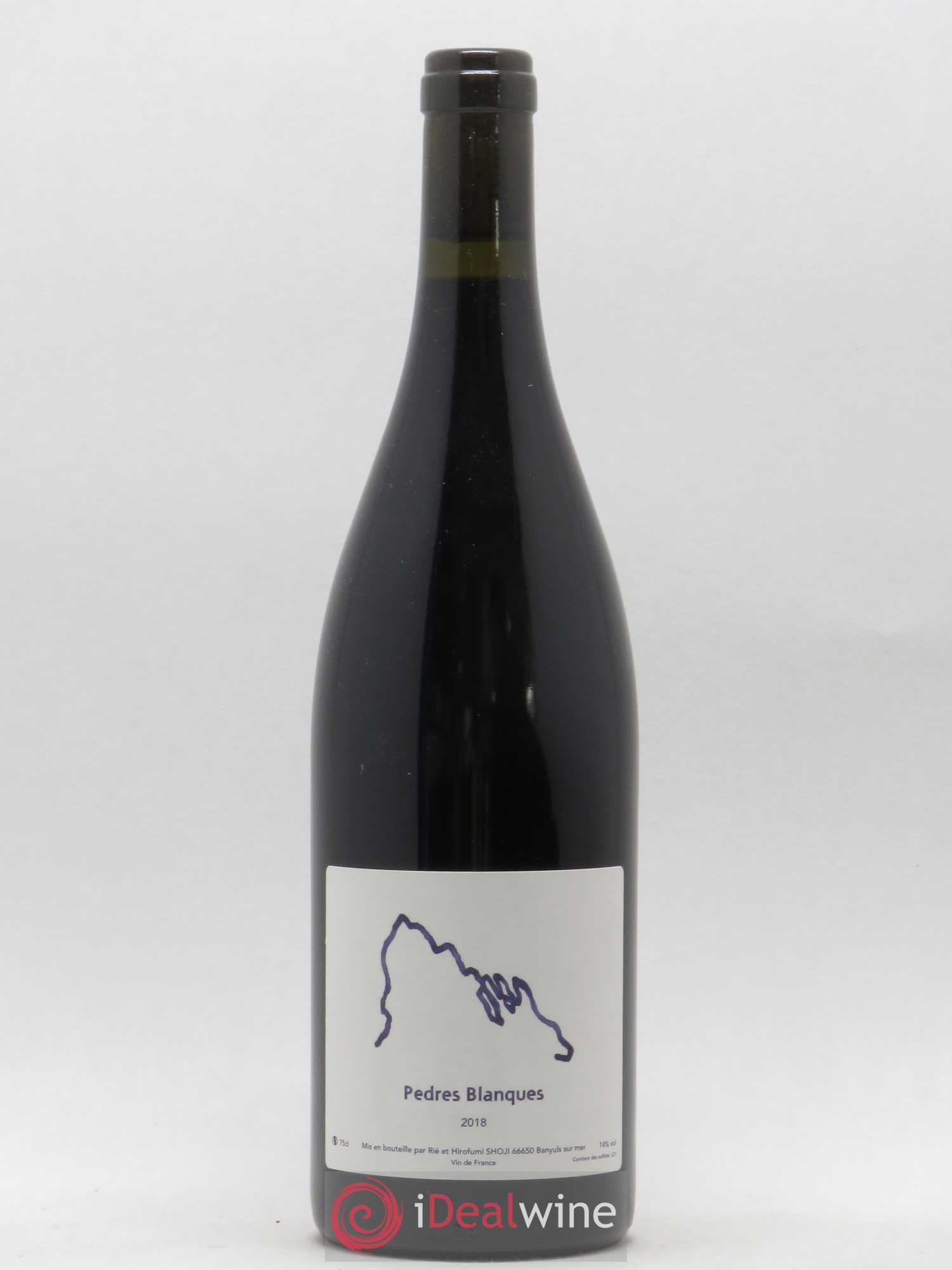 Vin de France Pedres Blanques Rié et Hirofumi Shoji 2018 - Lot de 1 bouteille - 0