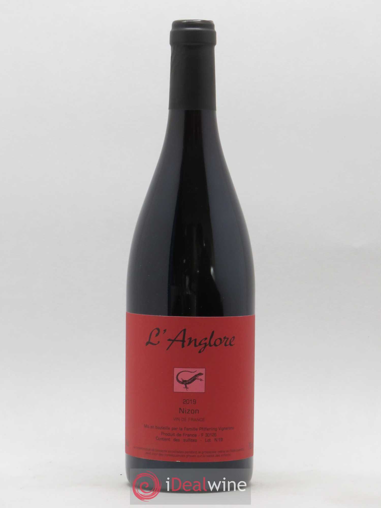 Vin de France Nizon L'Anglore 2019 - Lot de 1 bouteille - 0