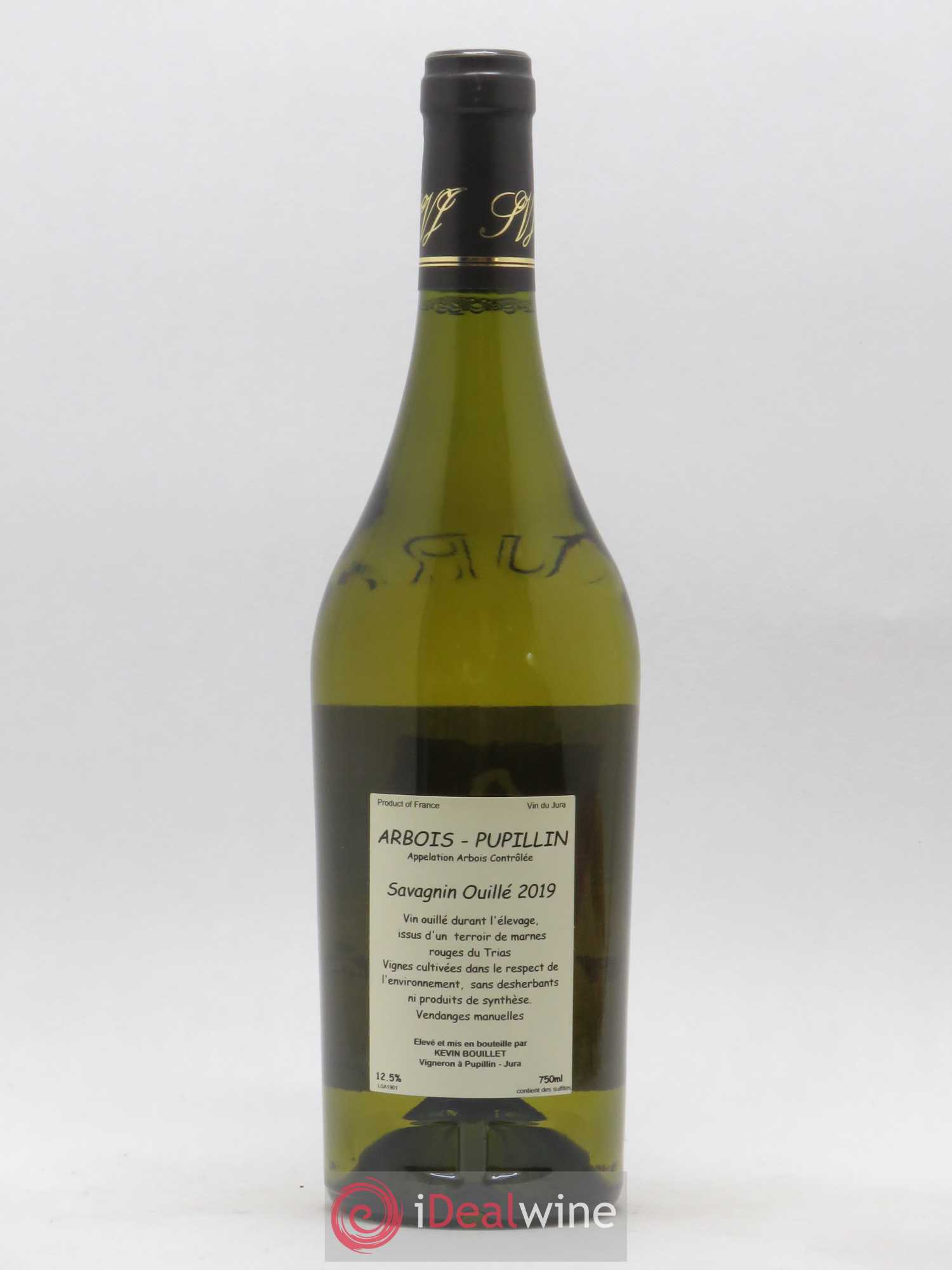 Arbois Pupillin Savagnin Ouille Kevin Bouillet 2019 - Posten von 1 Flasche - 1