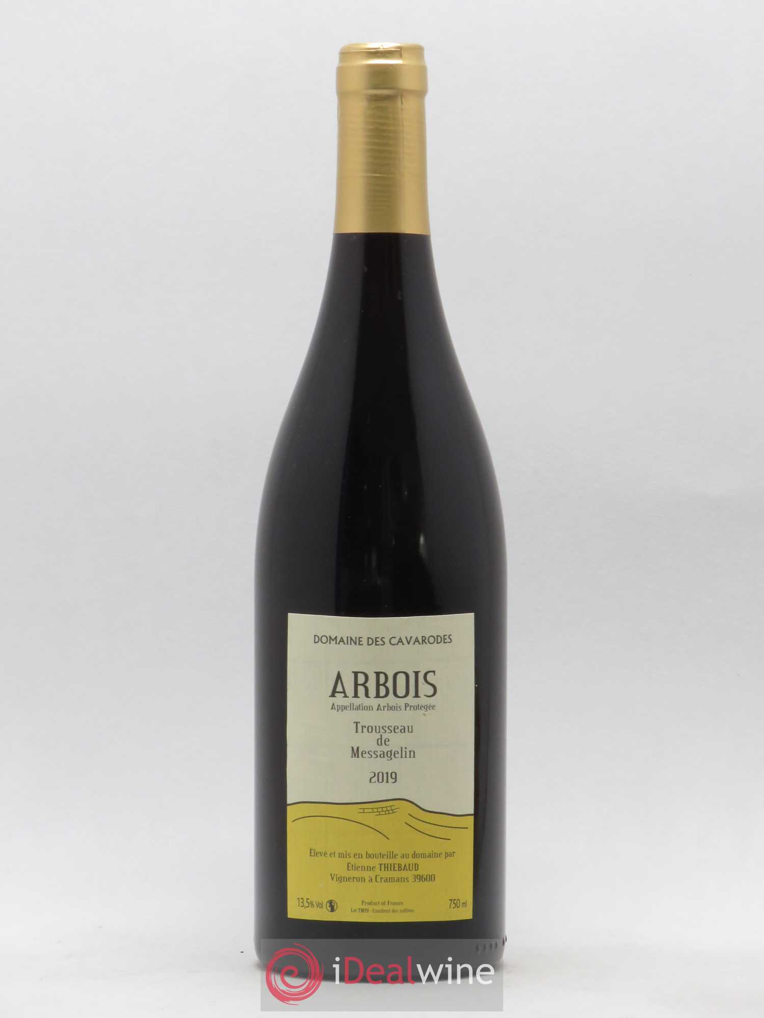 Arbois Trousseau de Messagelin Domaine des Cavarodes 2019 - Posten von 1 Flasche - 0