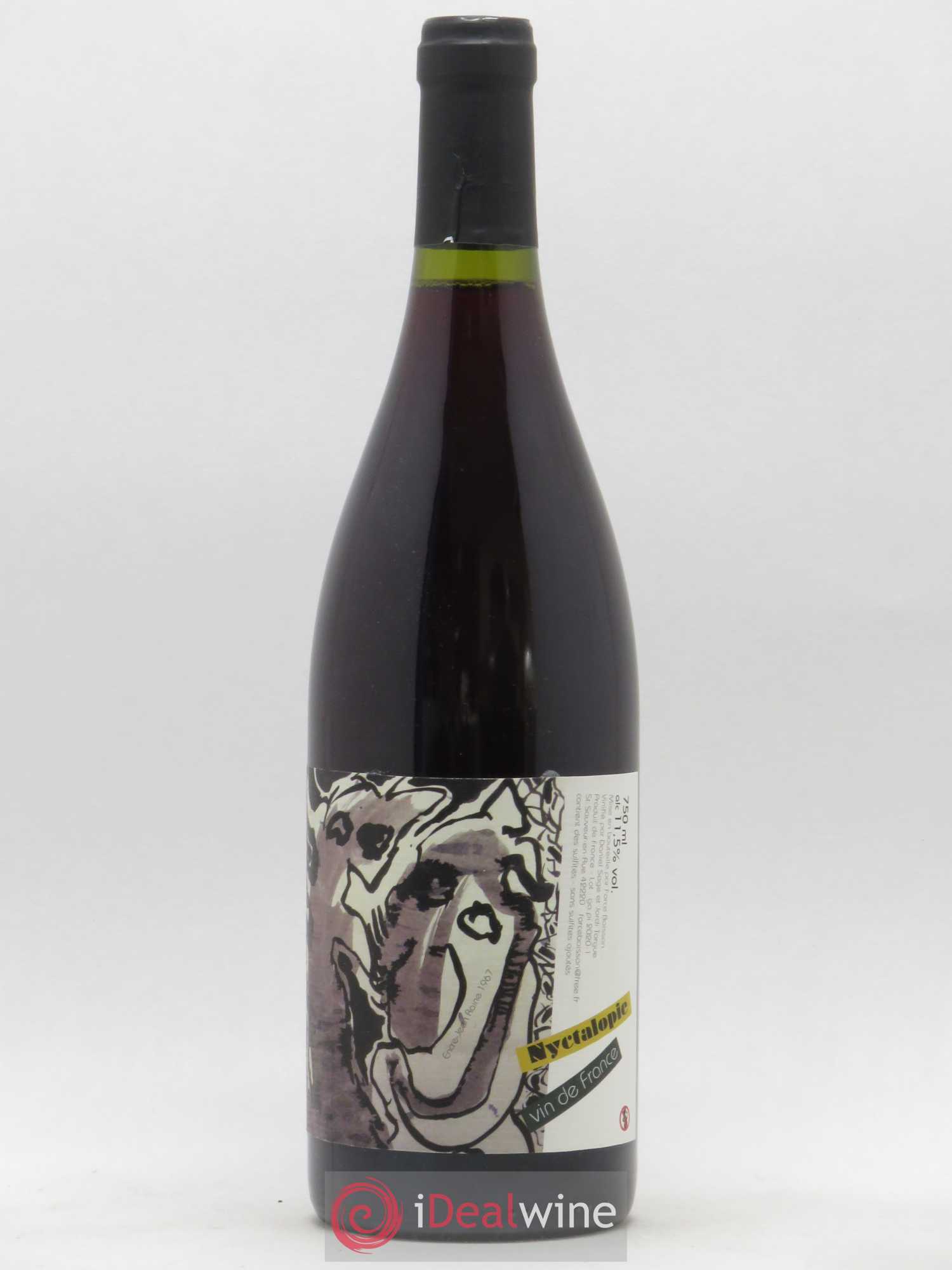 Vin de France Nyctalopie Daniel Sage 2019 - Lot de 1 bouteille - 0