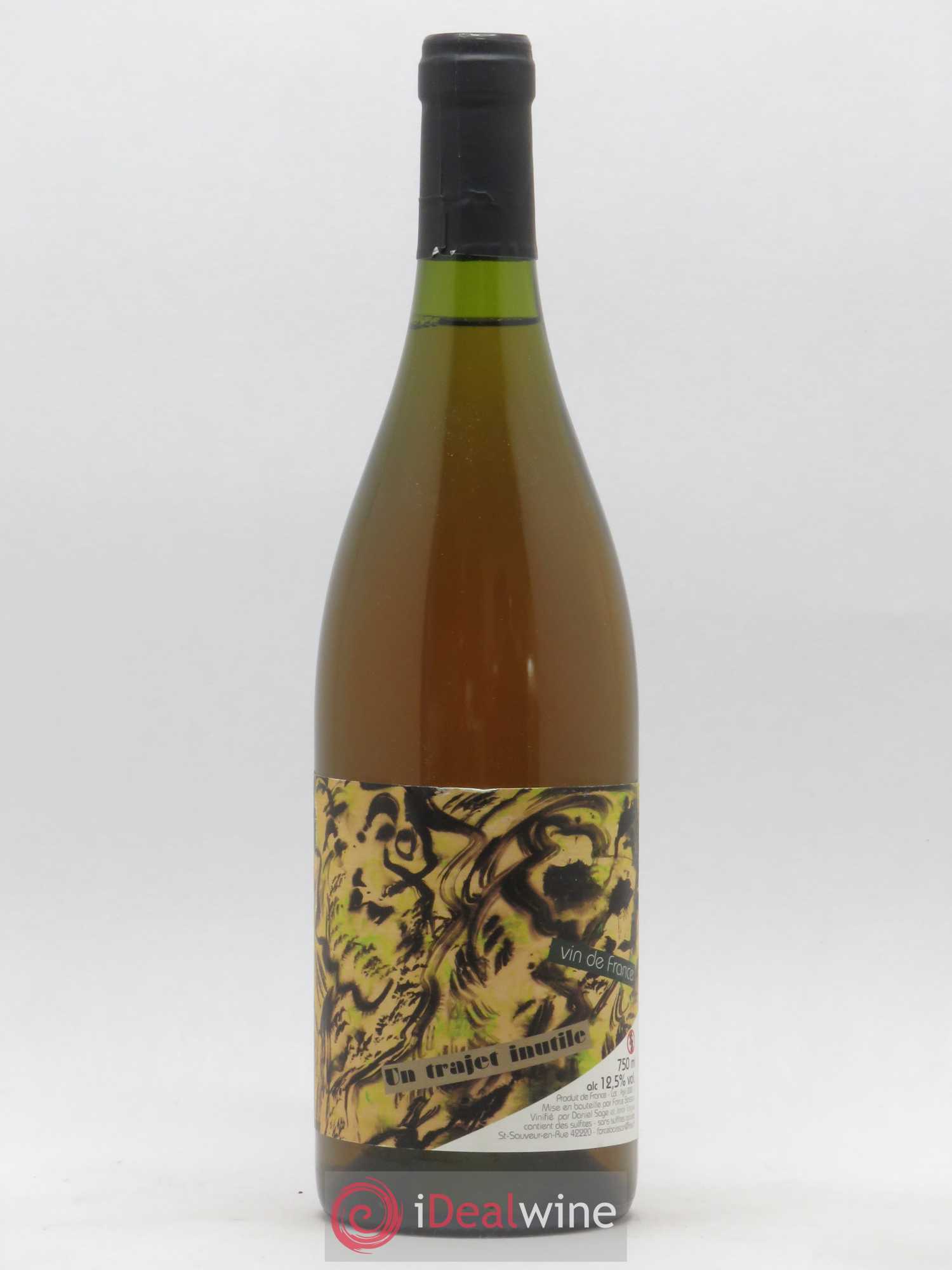 Vin de France Un Trajet Inutile Daniel Sage 2019 - Posten von 1 Flasche - 0