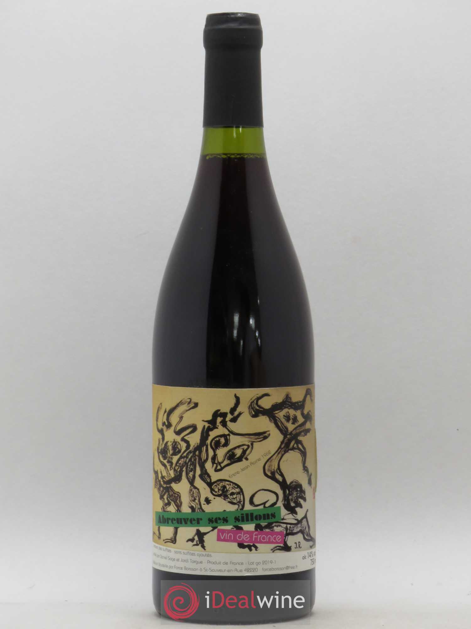 Vin de France Abreuver ses sillons Daniel Sage 2018 - Lot de 1 bouteille - 0