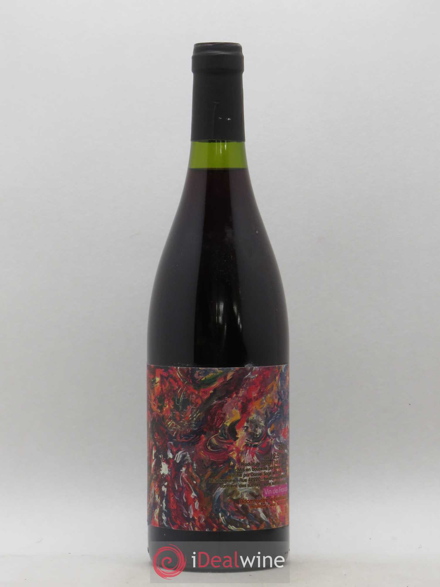 Vin de France Adam Contre le Beefsteak Daniel Sage 2018 - Lot de 1 bouteille - 0