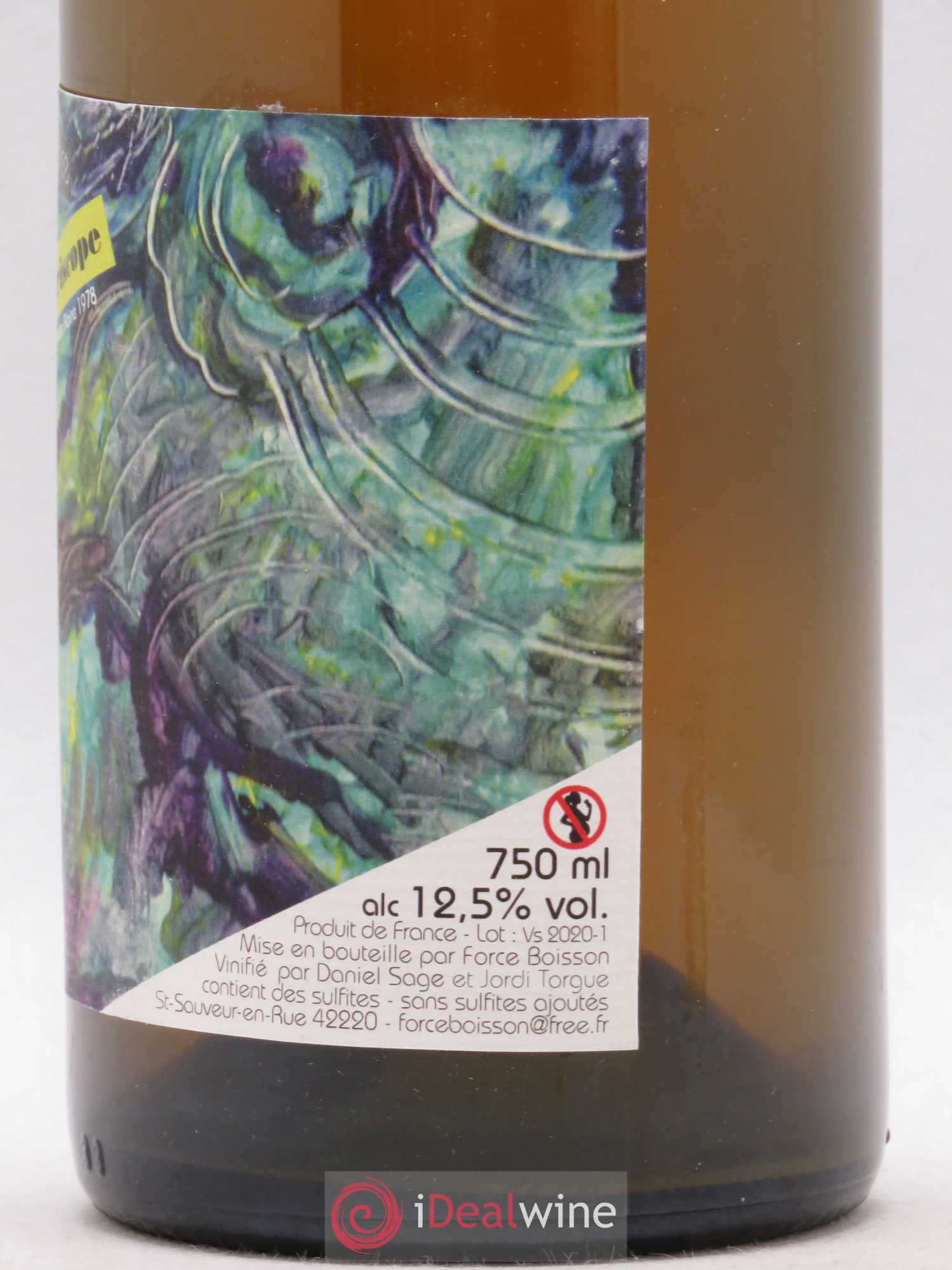 Vin de France La voix du periscope Daniel Sage 2019 - Lot de 1 bouteille - 1
