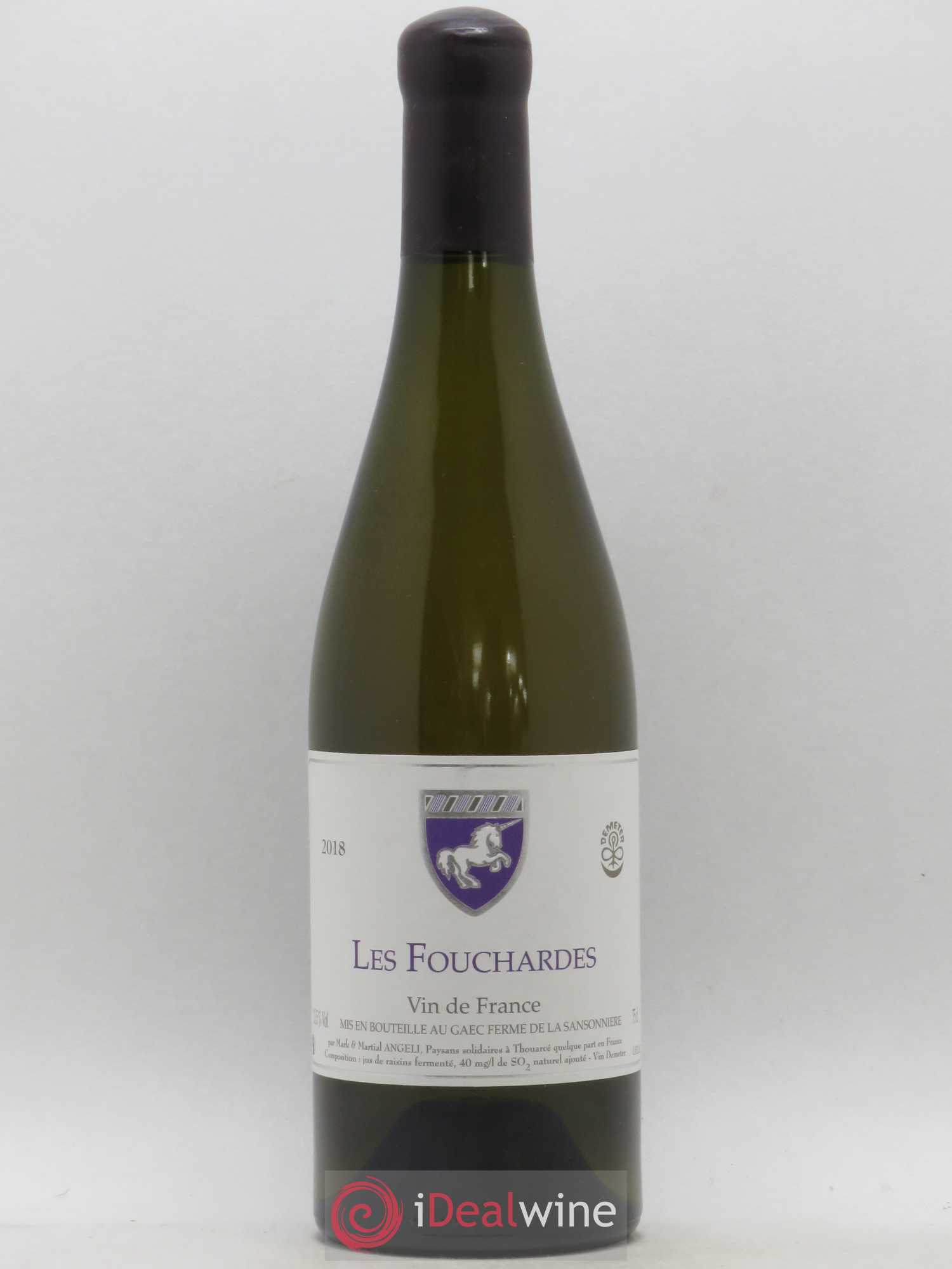 Vin de France Les Fouchardes Mark Angeli (Domaine) - Ferme de la Sansonnière 2018 - Lot de 1 bouteille - 0