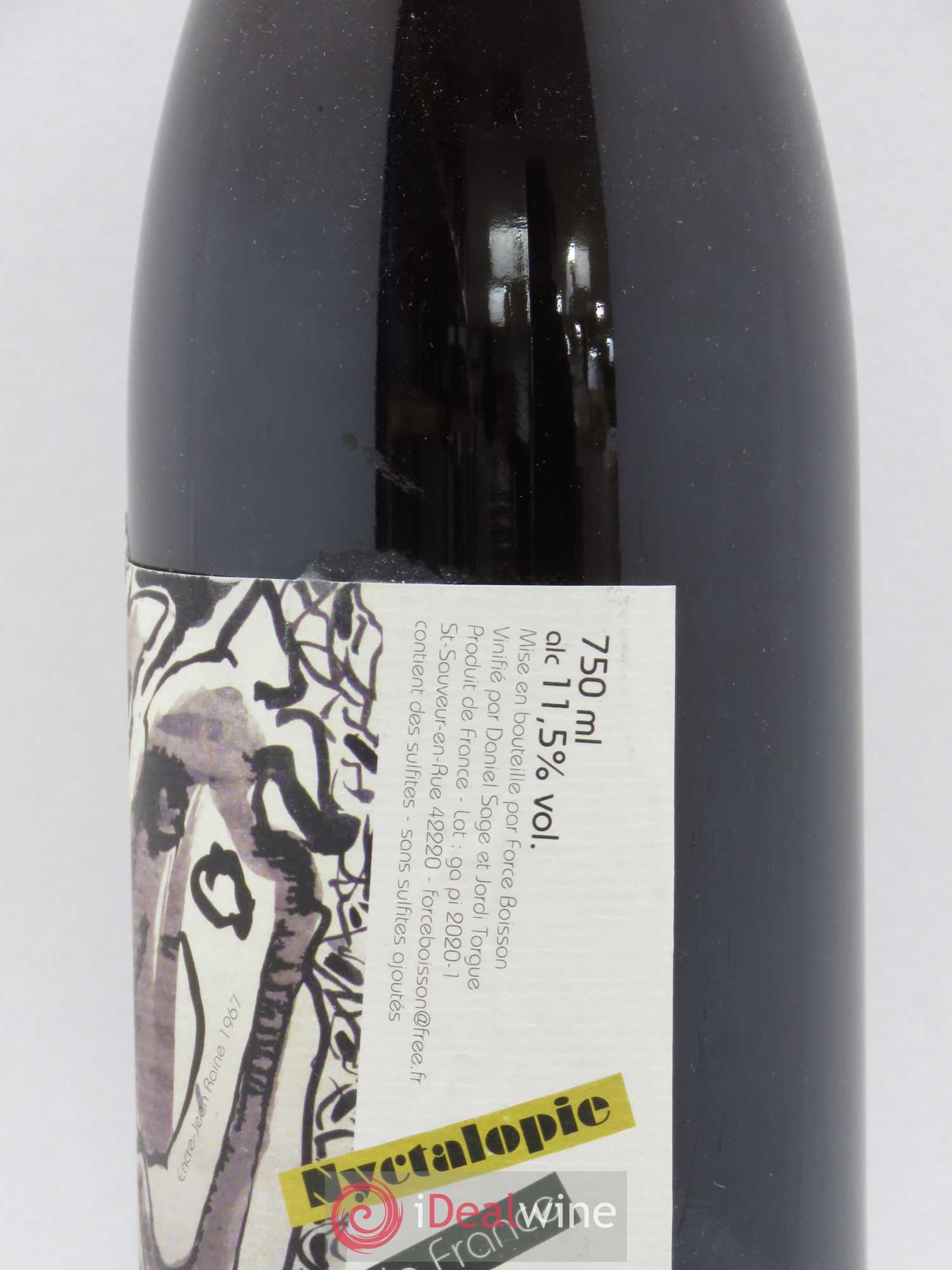 Vin de France Nyctalopie Daniel Sage 2019 - Lot de 1 bouteille - 1