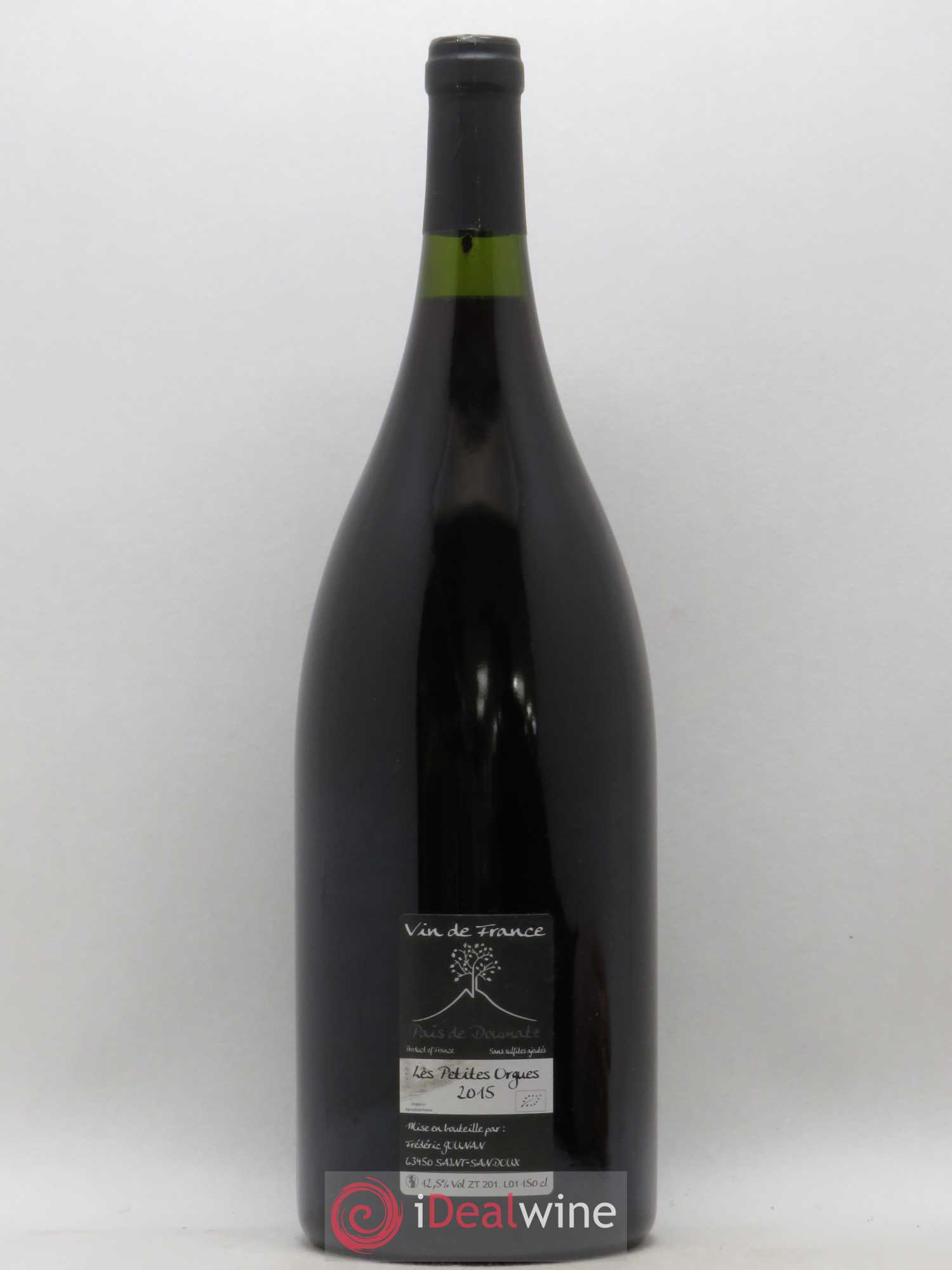 Vin de France Les Petites Orgues Vignoble de l'Arbre Blanc 2015 - Lot de 1 magnum - 1