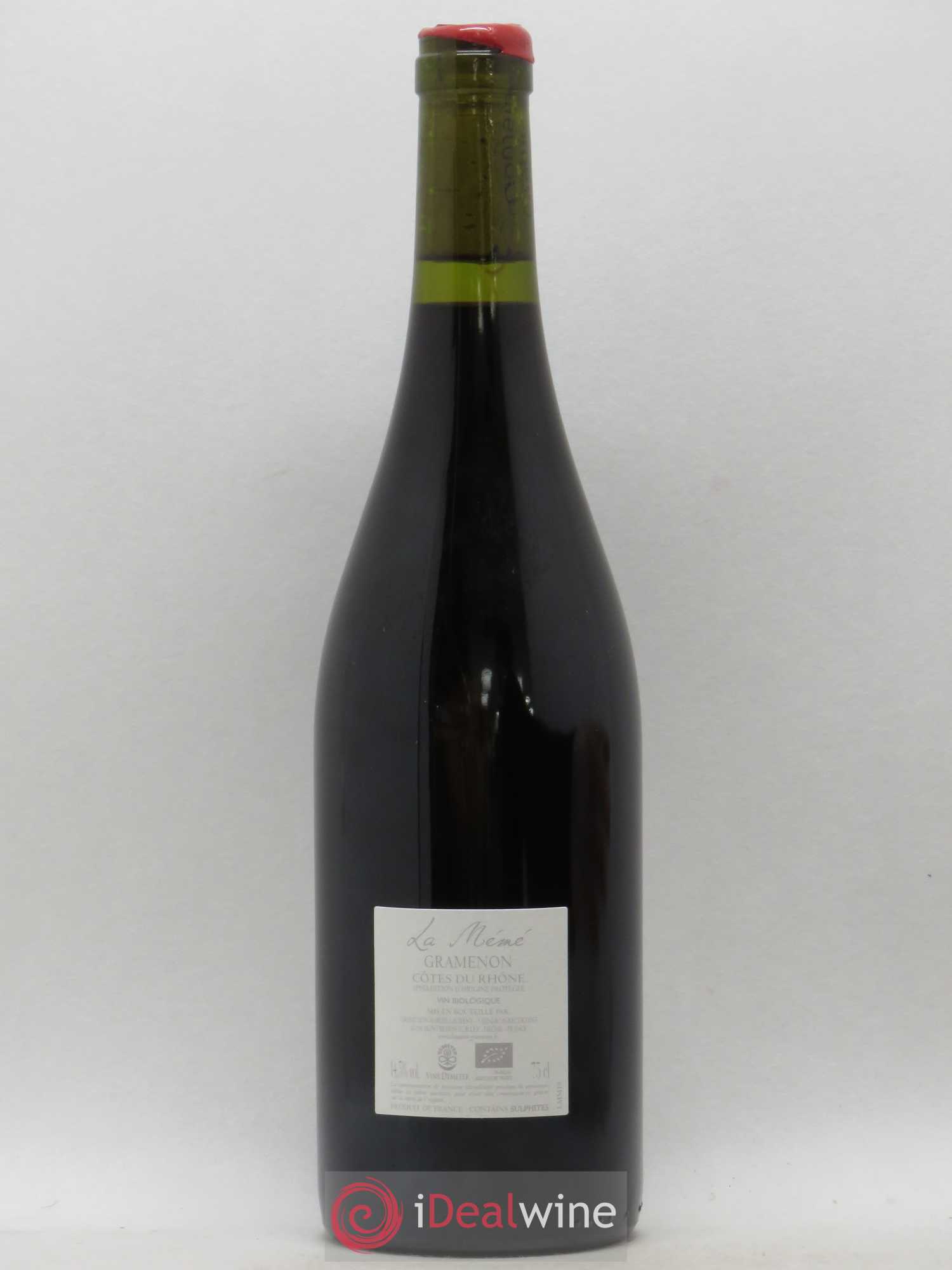 Côtes-du-Rhône La Mémé Ceps Centenaires Gramenon (Domaine) 2019 - Lot de 1 bouteille - 1