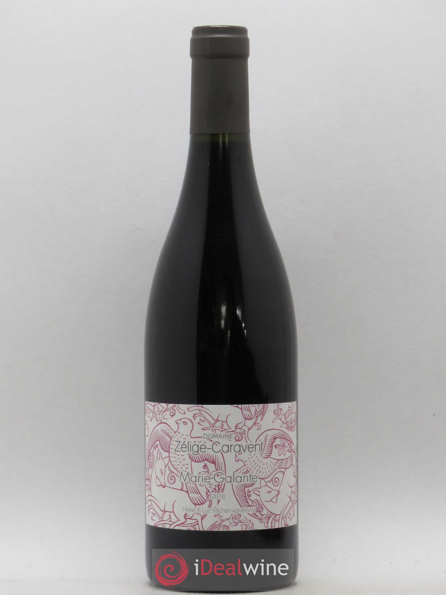 Vin de France Marie Galante Zélige Caravent 2016 - Posten von 1 Flasche - 0