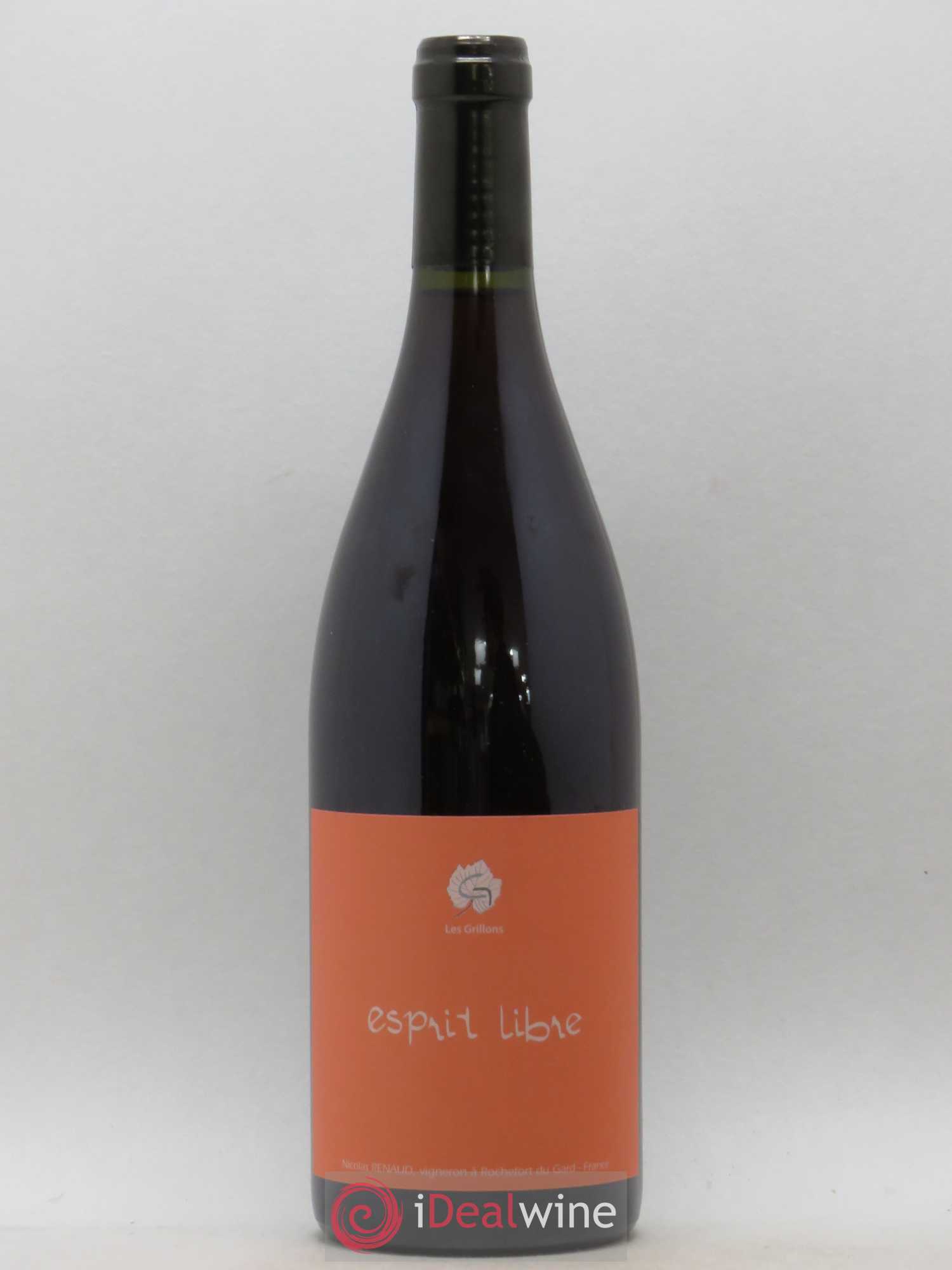 Vin de France Esprit Libre Clos des Grillons 2019 - Lot de 1 bouteille - 0